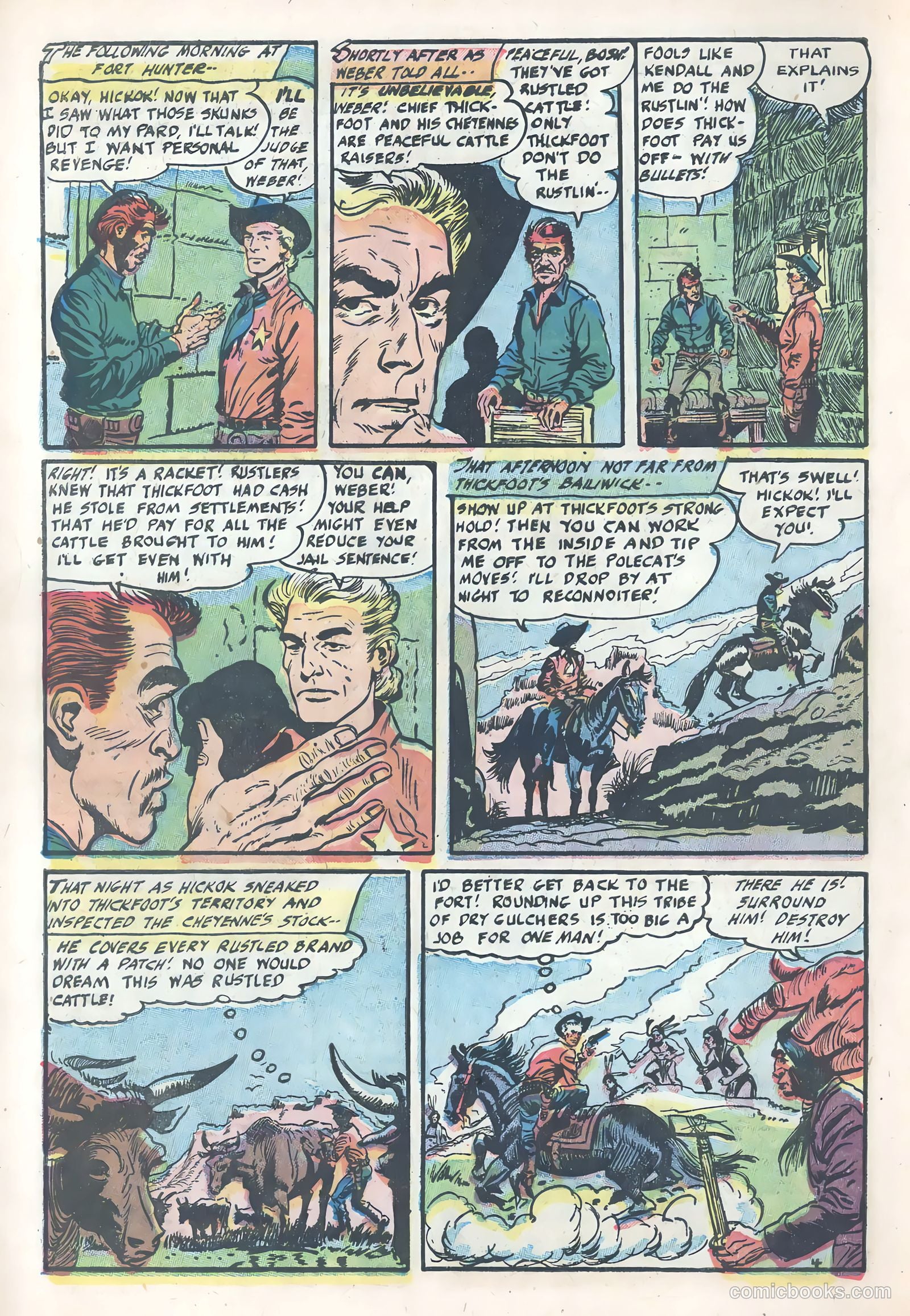 Wild Bill Hickok #28 — page 6 of 37