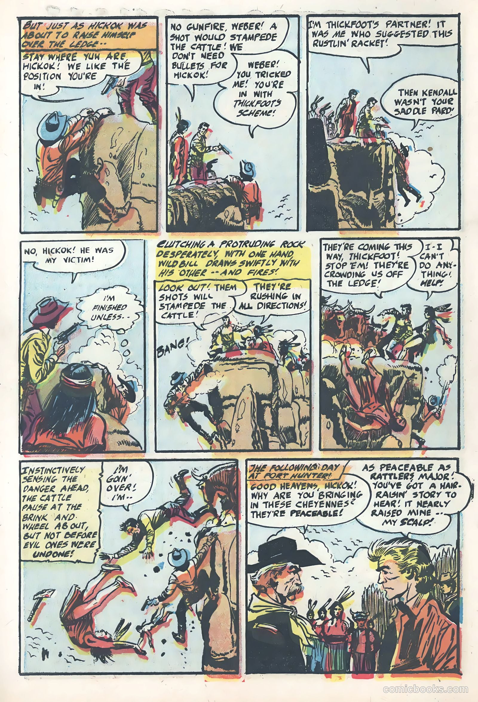 Wild Bill Hickok #28 — page 8 of 37