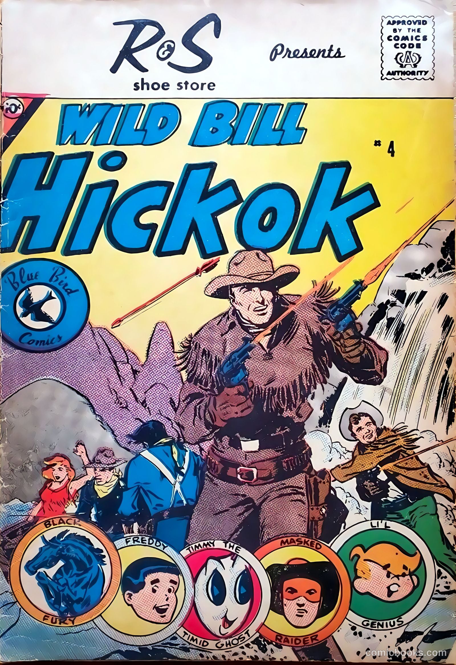 Wild Bill Hickok #4 — page 1 of 36