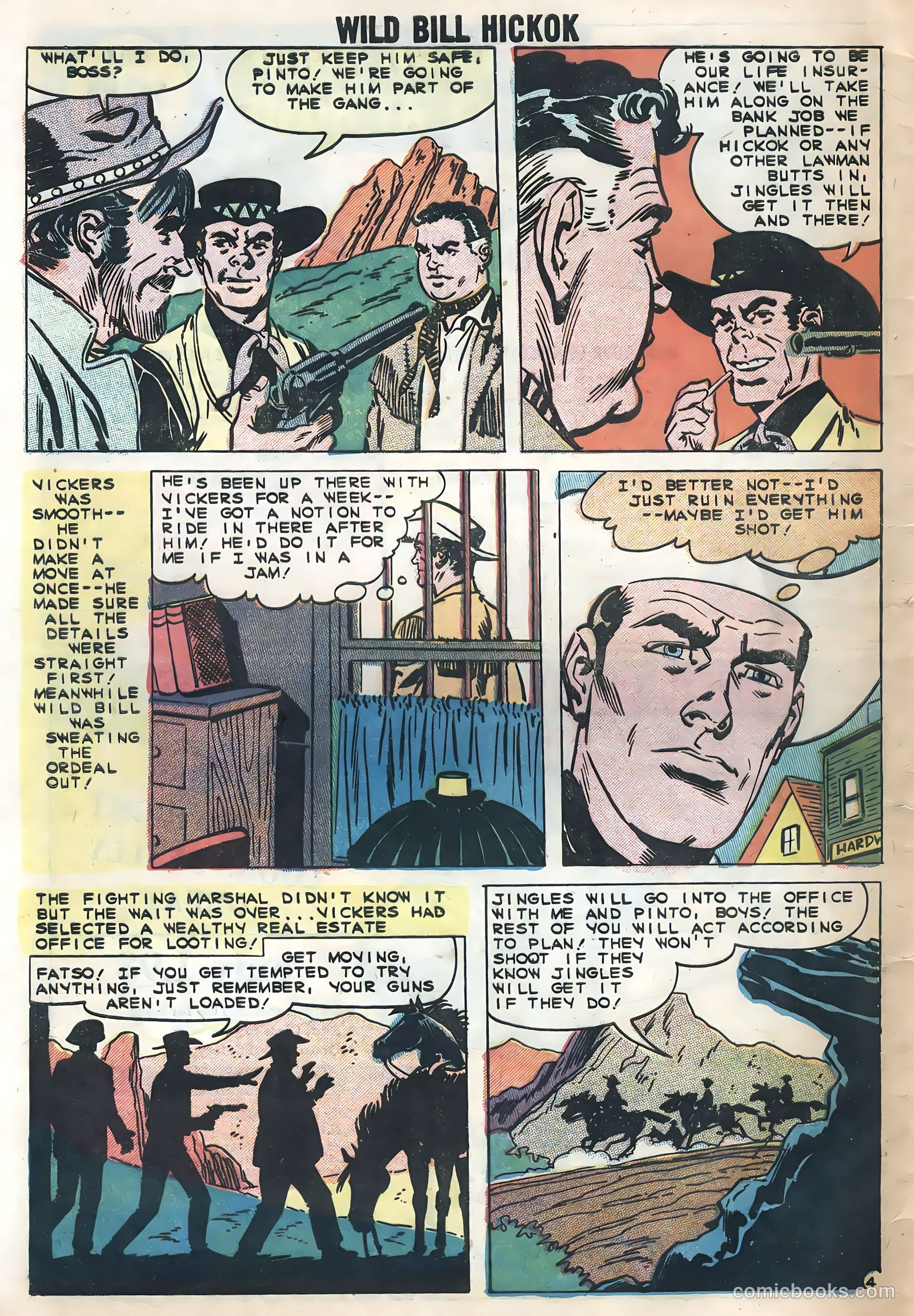 Wild Bill Hickok #4 — page 32 of 36