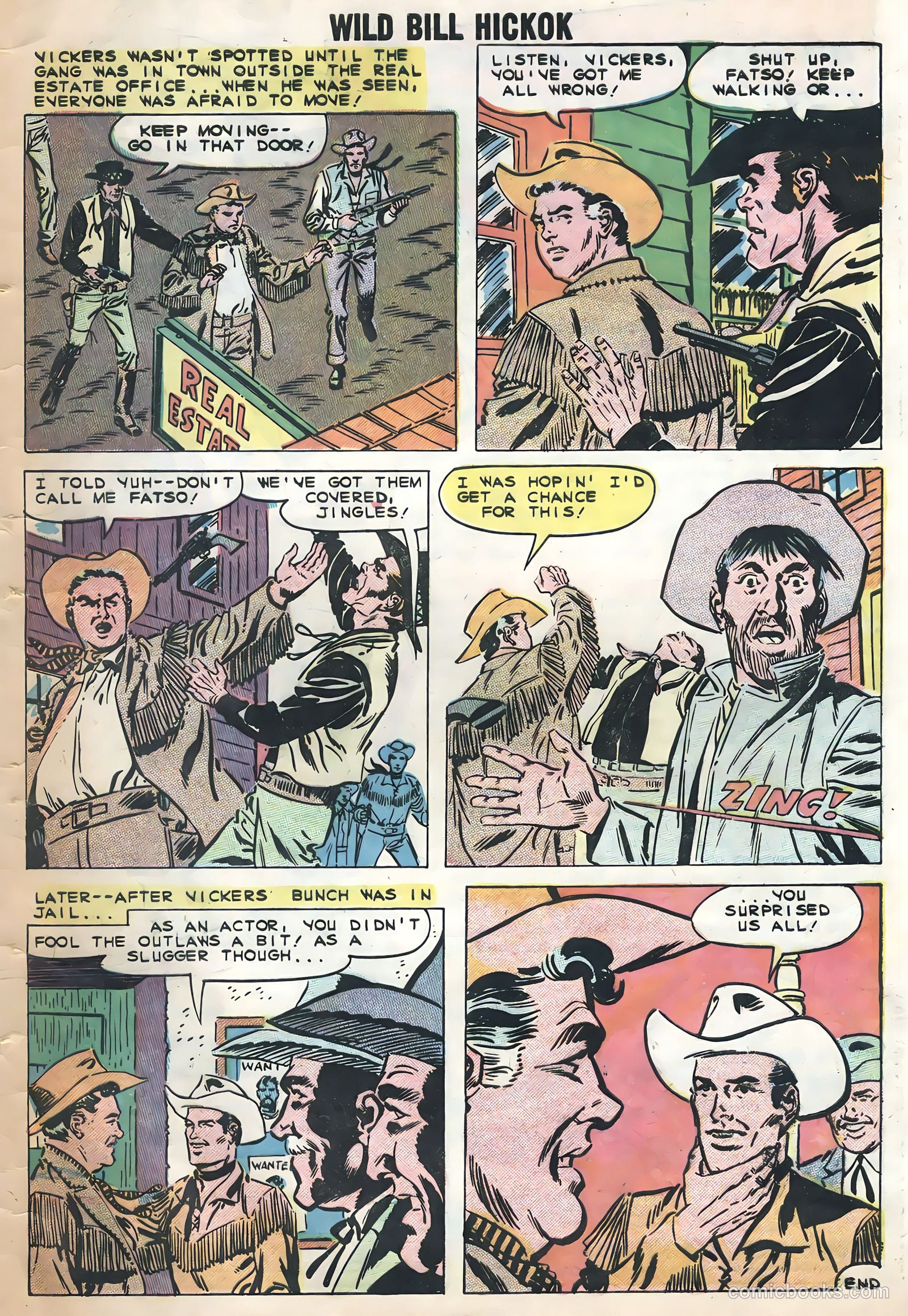 Wild Bill Hickok #4 — page 33 of 36