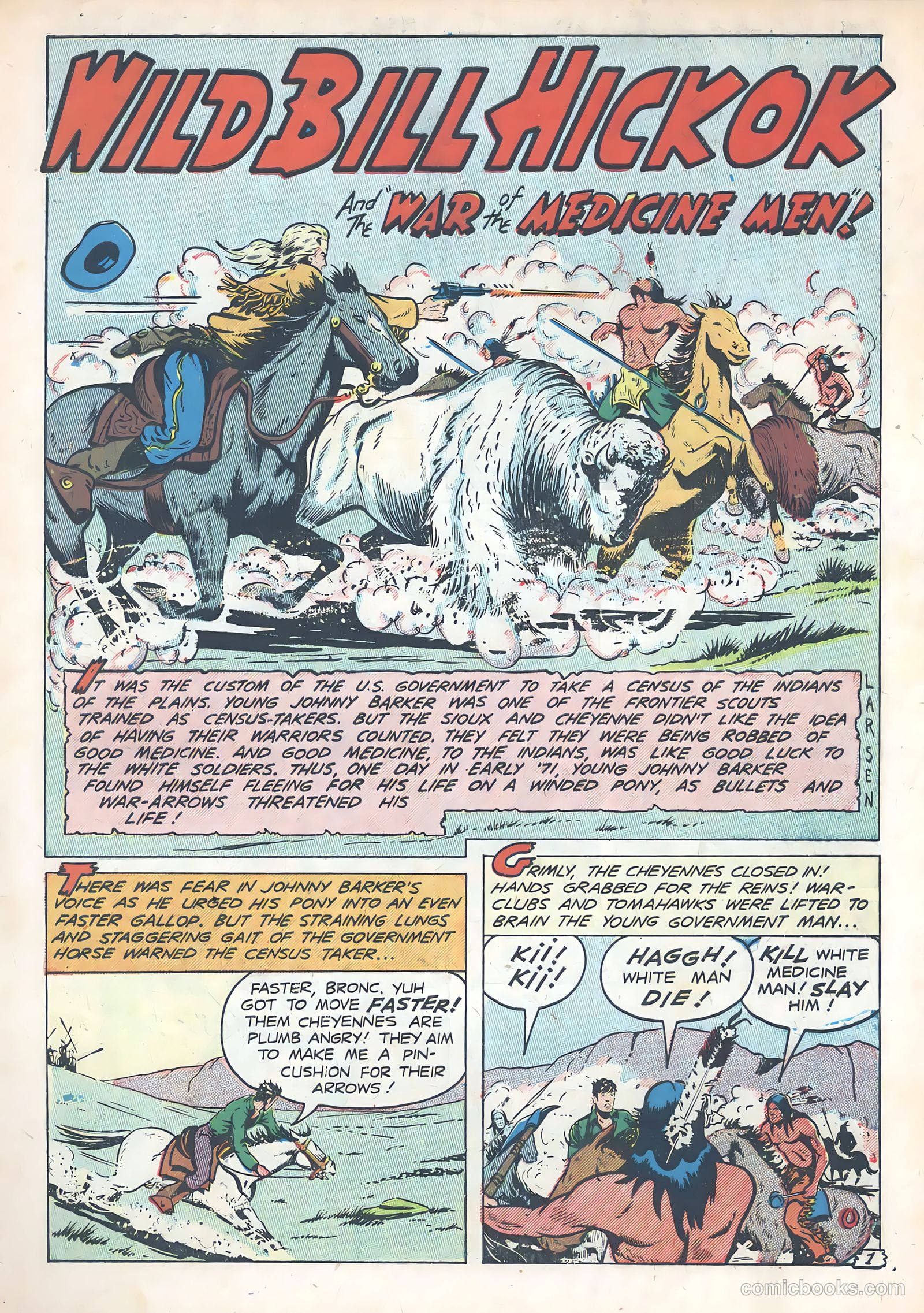 Wild Bill Hickok #4 — page 3 of 37