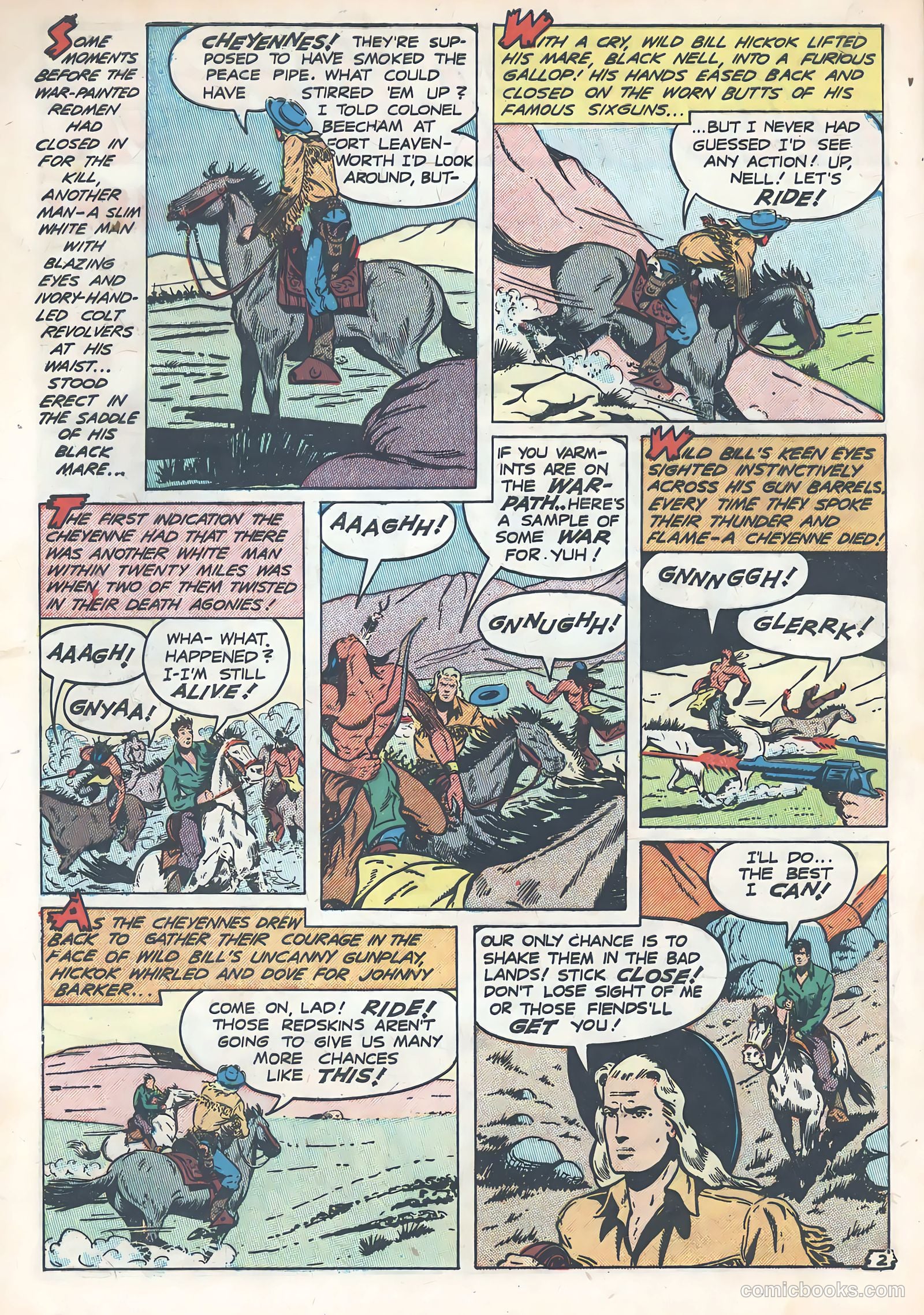 Wild Bill Hickok #4 — page 4 of 37