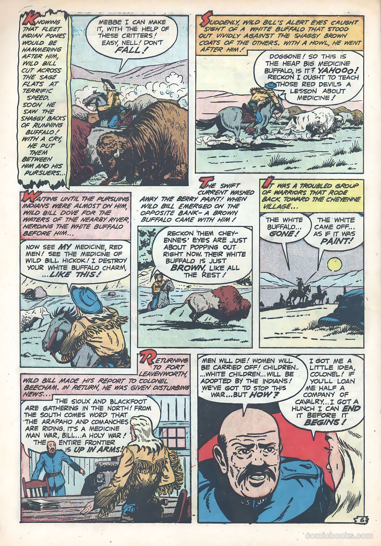 Wild Bill Hickok #4 — page 8 of 37