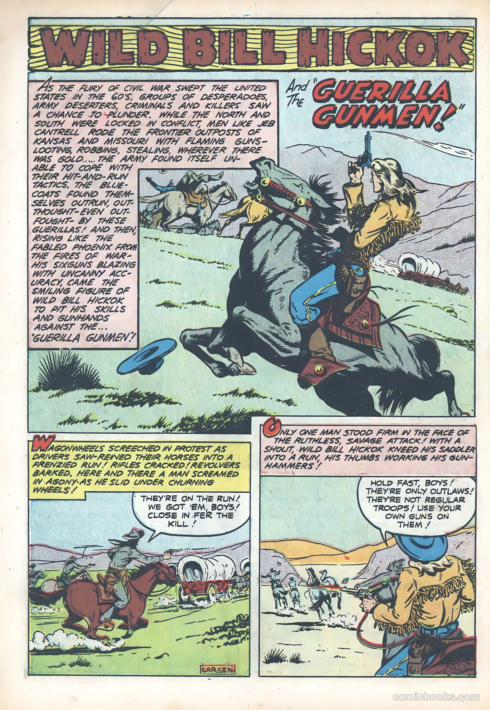 Wild Bill Hickok #4 — page 10 of 37