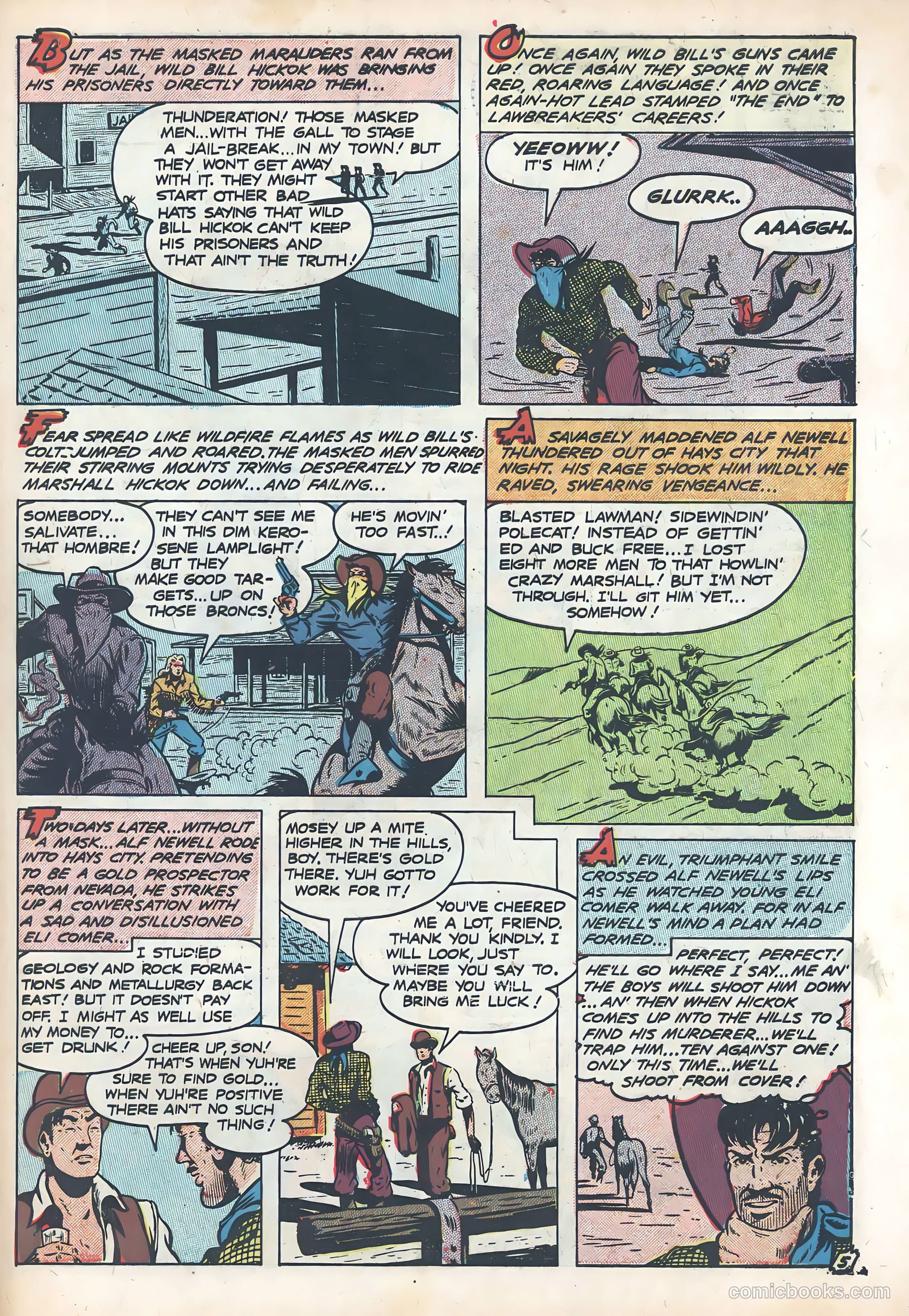 Wild Bill Hickok #4 — page 31 of 37