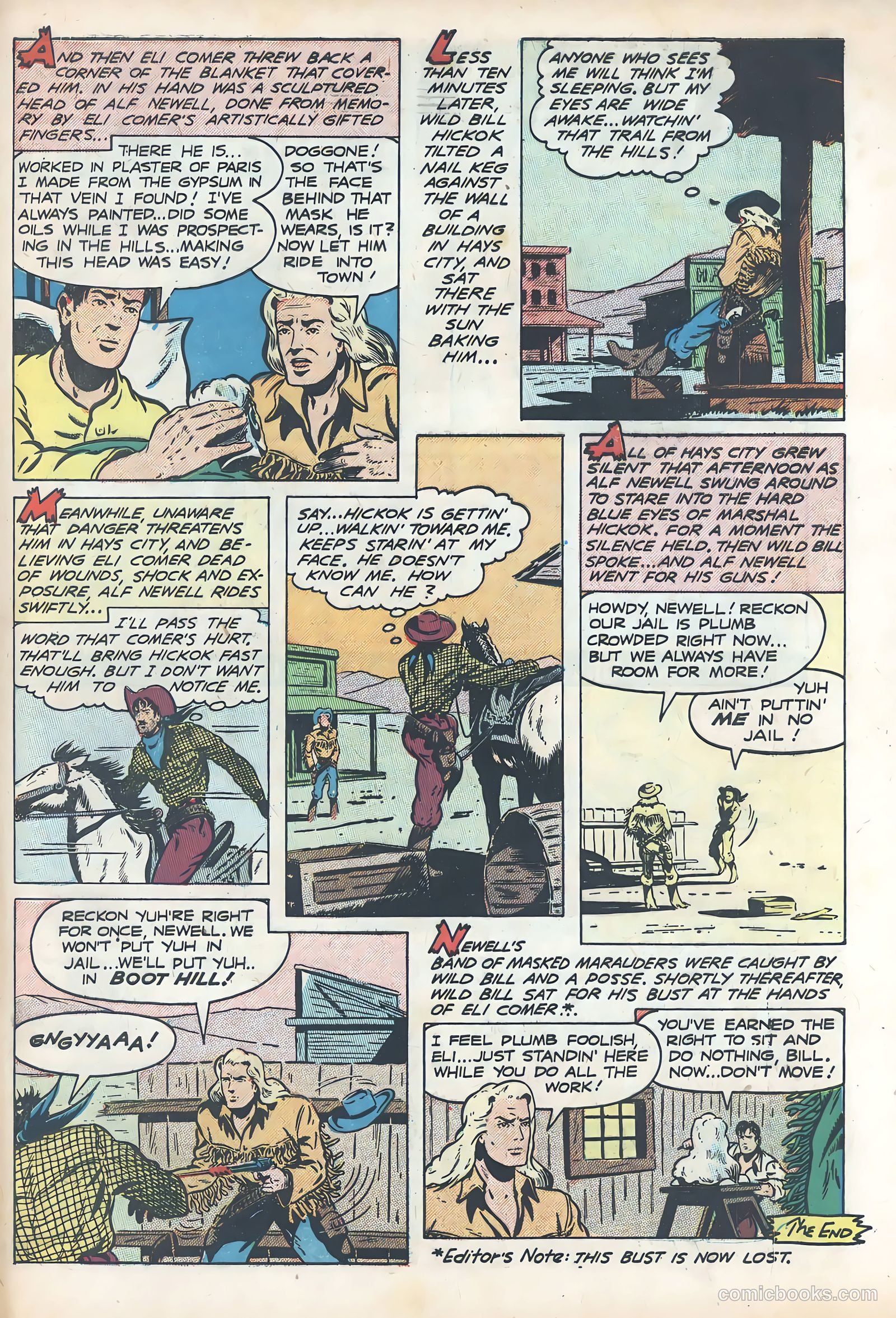 Wild Bill Hickok #4 — page 33 of 37
