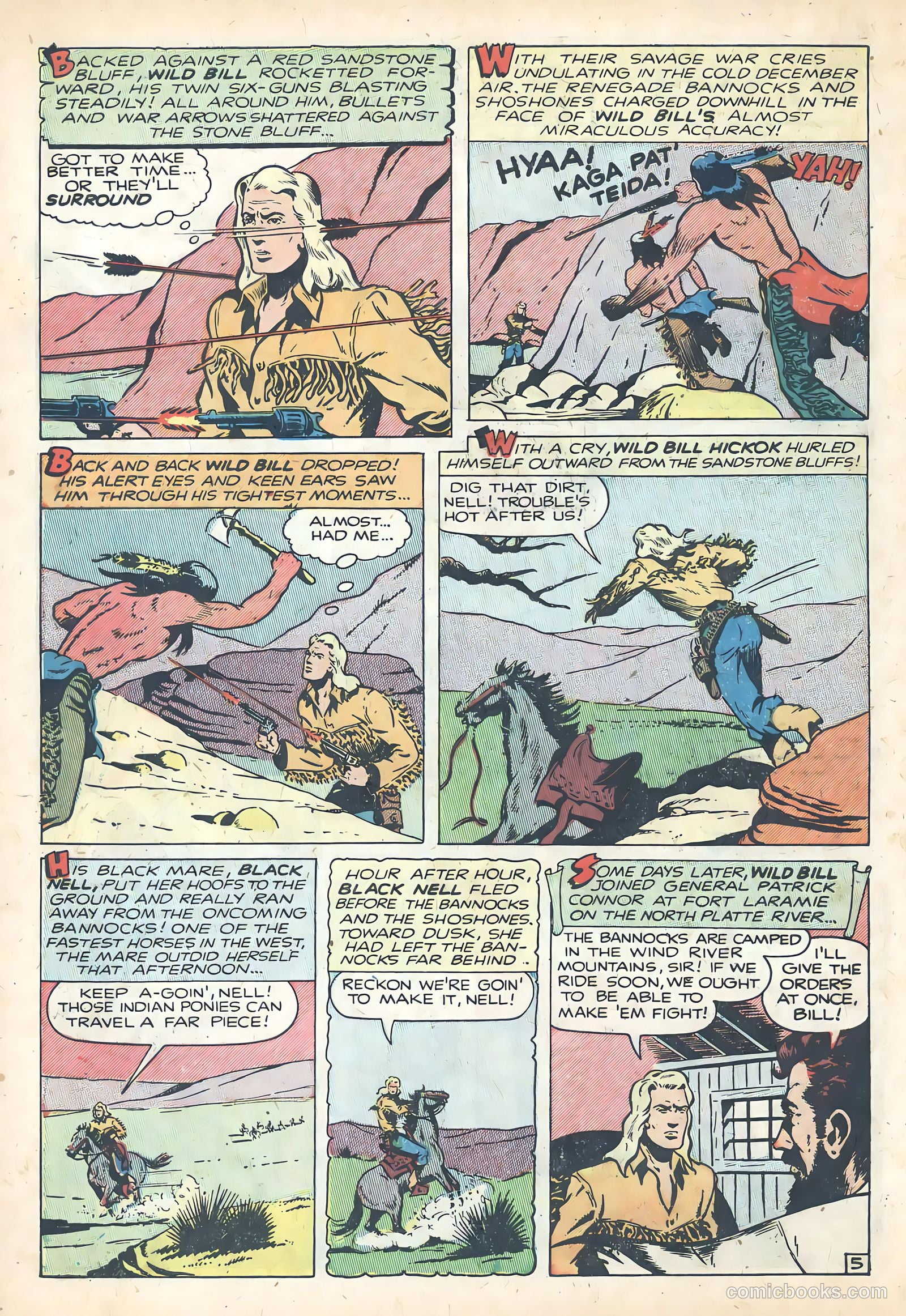 Wild Bill Hickok #5 — page 30 of 36