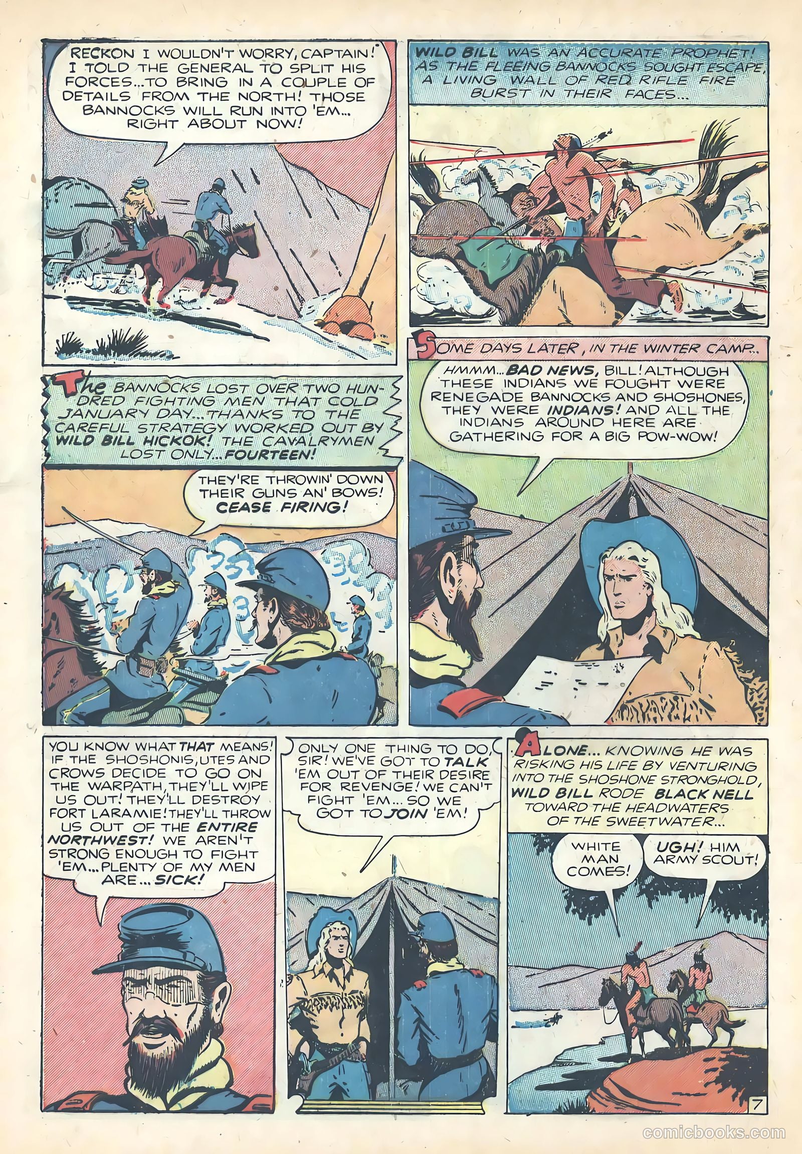 Wild Bill Hickok #5 — page 32 of 36