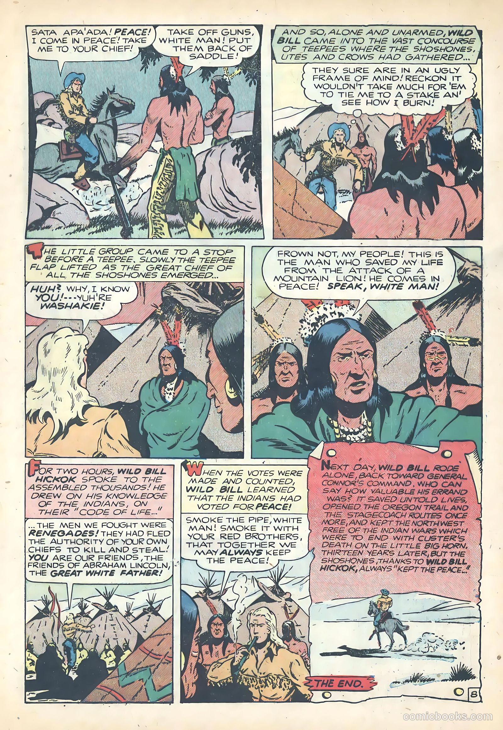 Wild Bill Hickok #5 — page 33 of 36