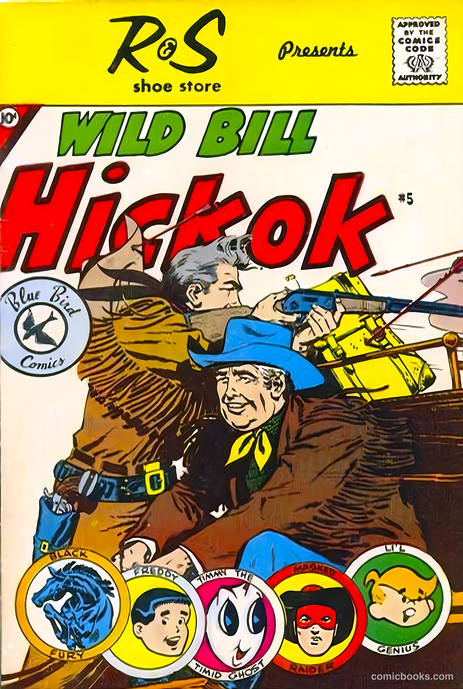 Wild Bill Hickok #5 — page 1 of 36