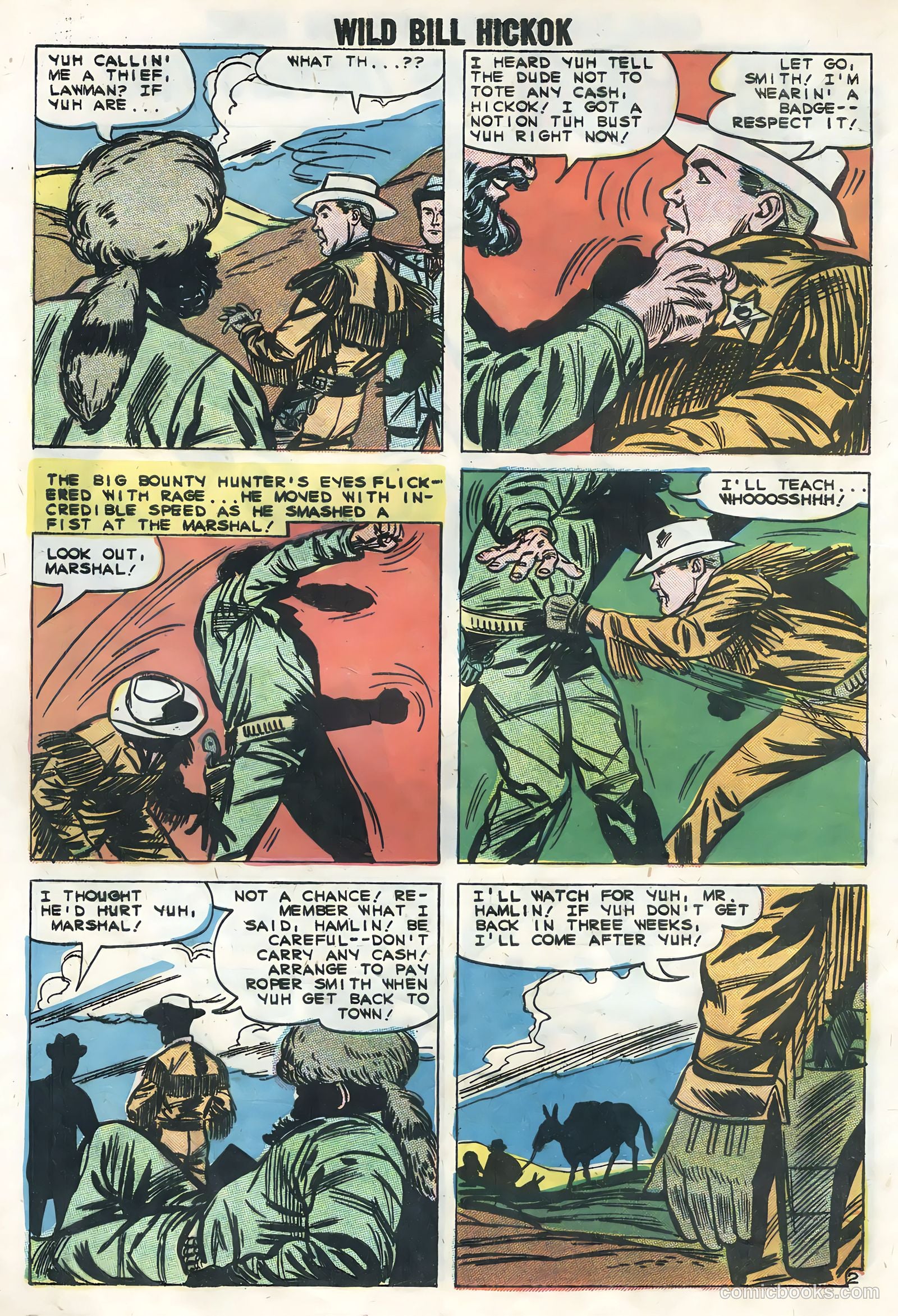 Wild Bill Hickok #5 — page 4 of 36