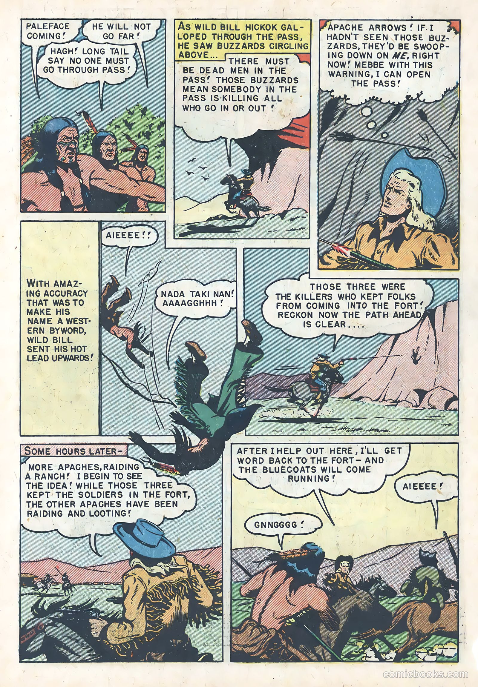 Wild Bill Hickok #6 — page 7 of 36