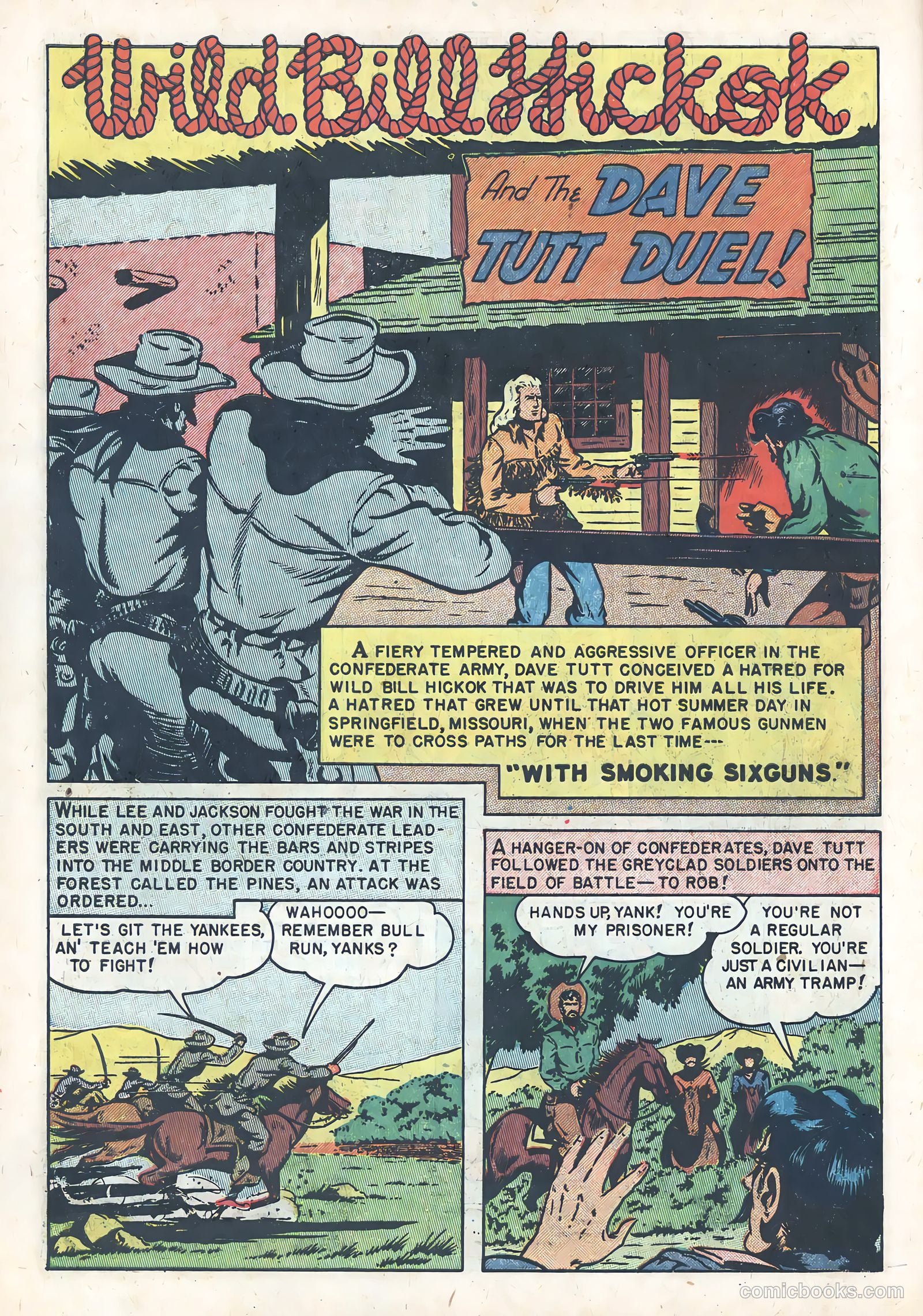 Wild Bill Hickok #6 — page 10 of 36