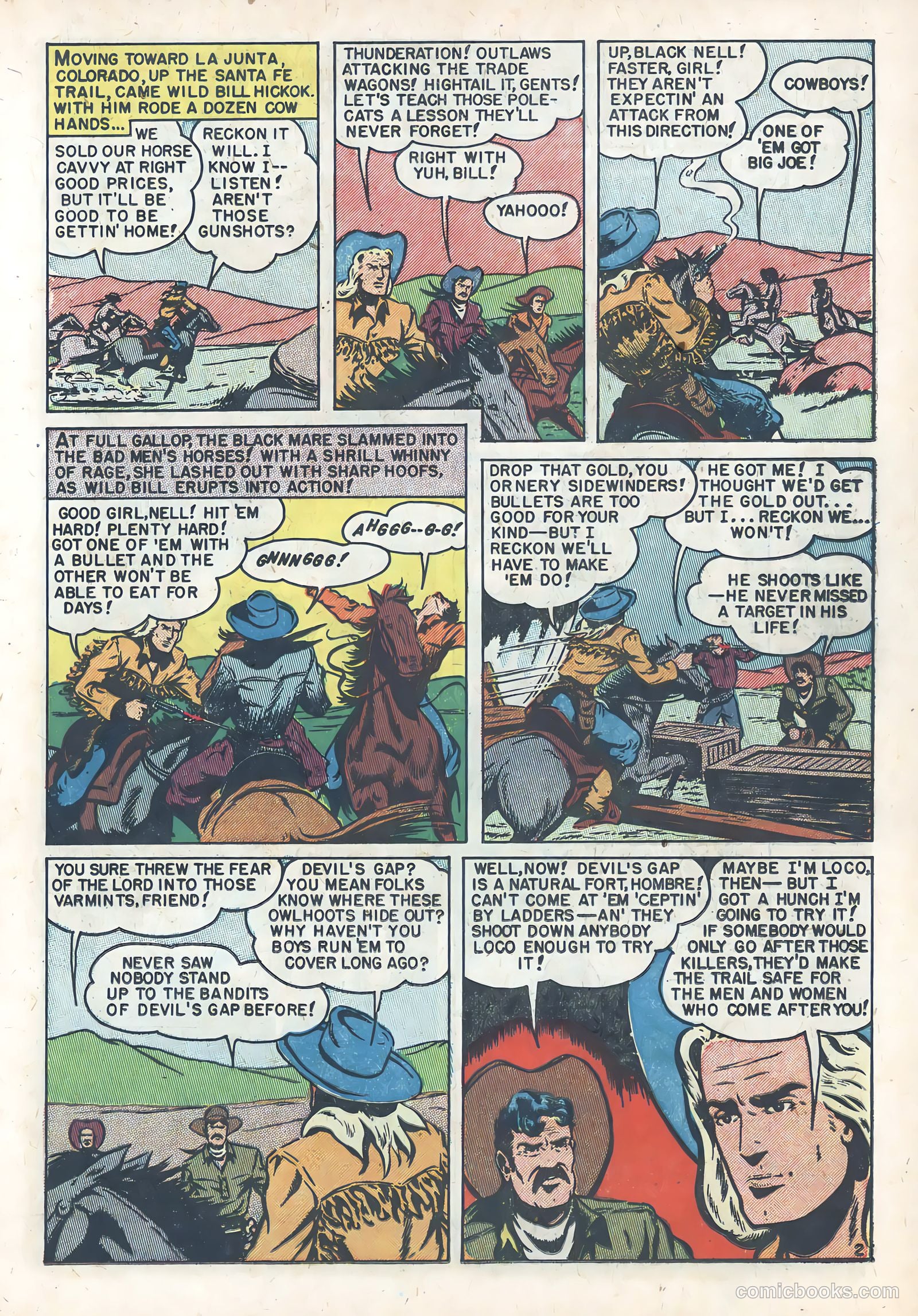 Wild Bill Hickok #6 — page 19 of 36