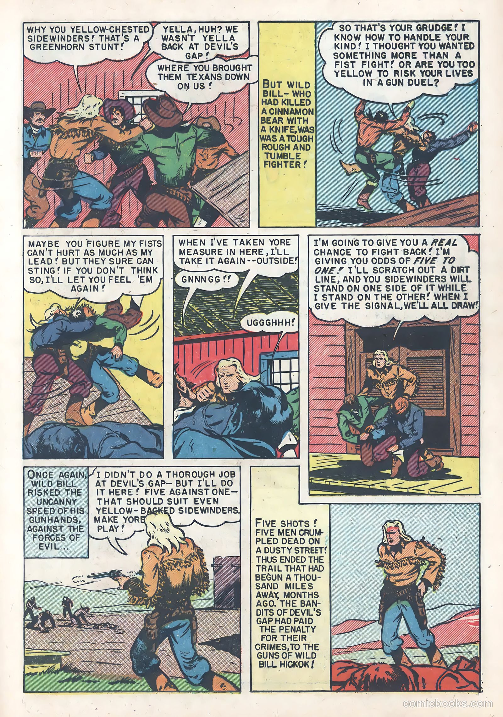 Wild Bill Hickok #6 — page 25 of 36