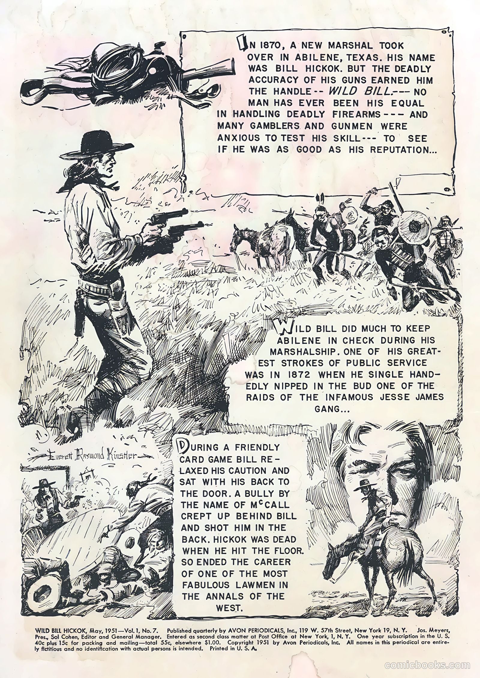 Wild Bill Hickok #7 — page 2 of 37