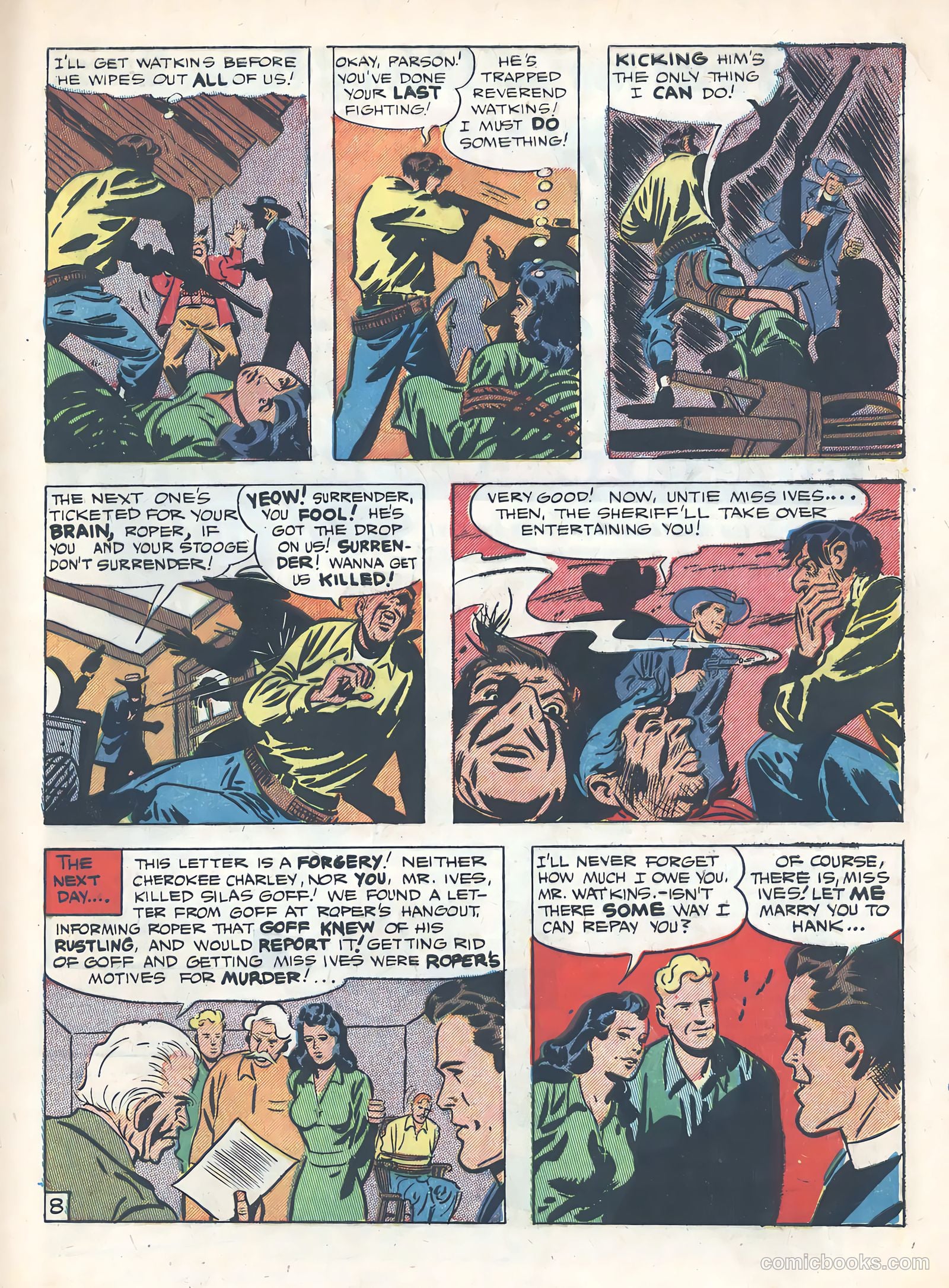 Wild Bill Hickok #7 — page 33 of 37