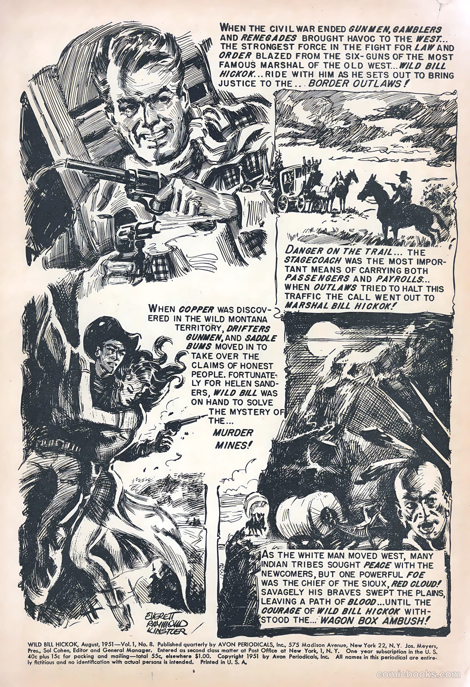 Wild Bill Hickok #8 — page 2 of 36