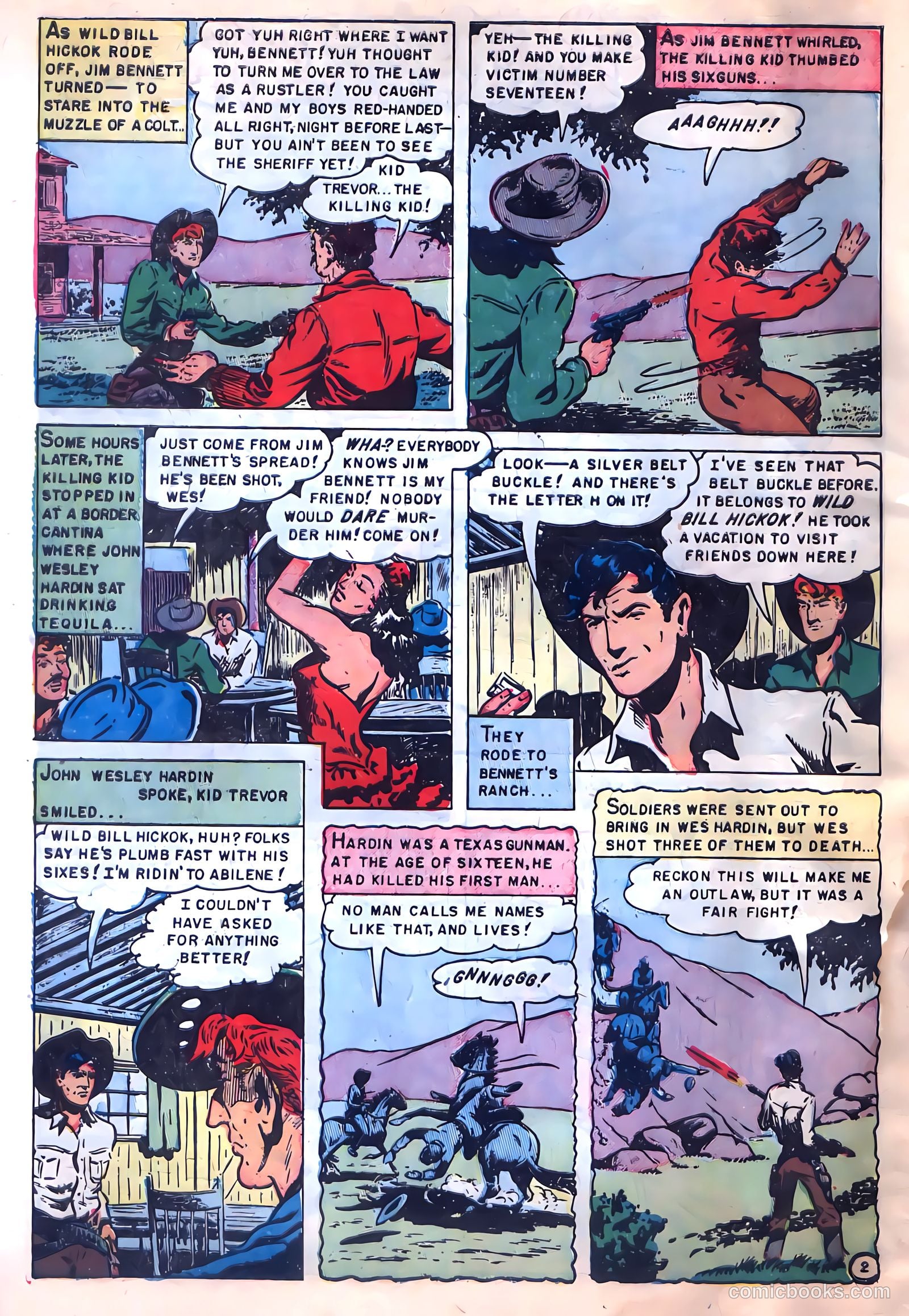 Wild Bill Hickok #9 — page 4 of 36