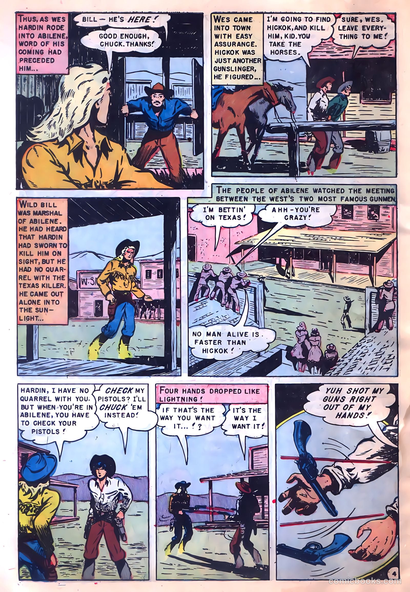 Wild Bill Hickok #9 — page 6 of 36