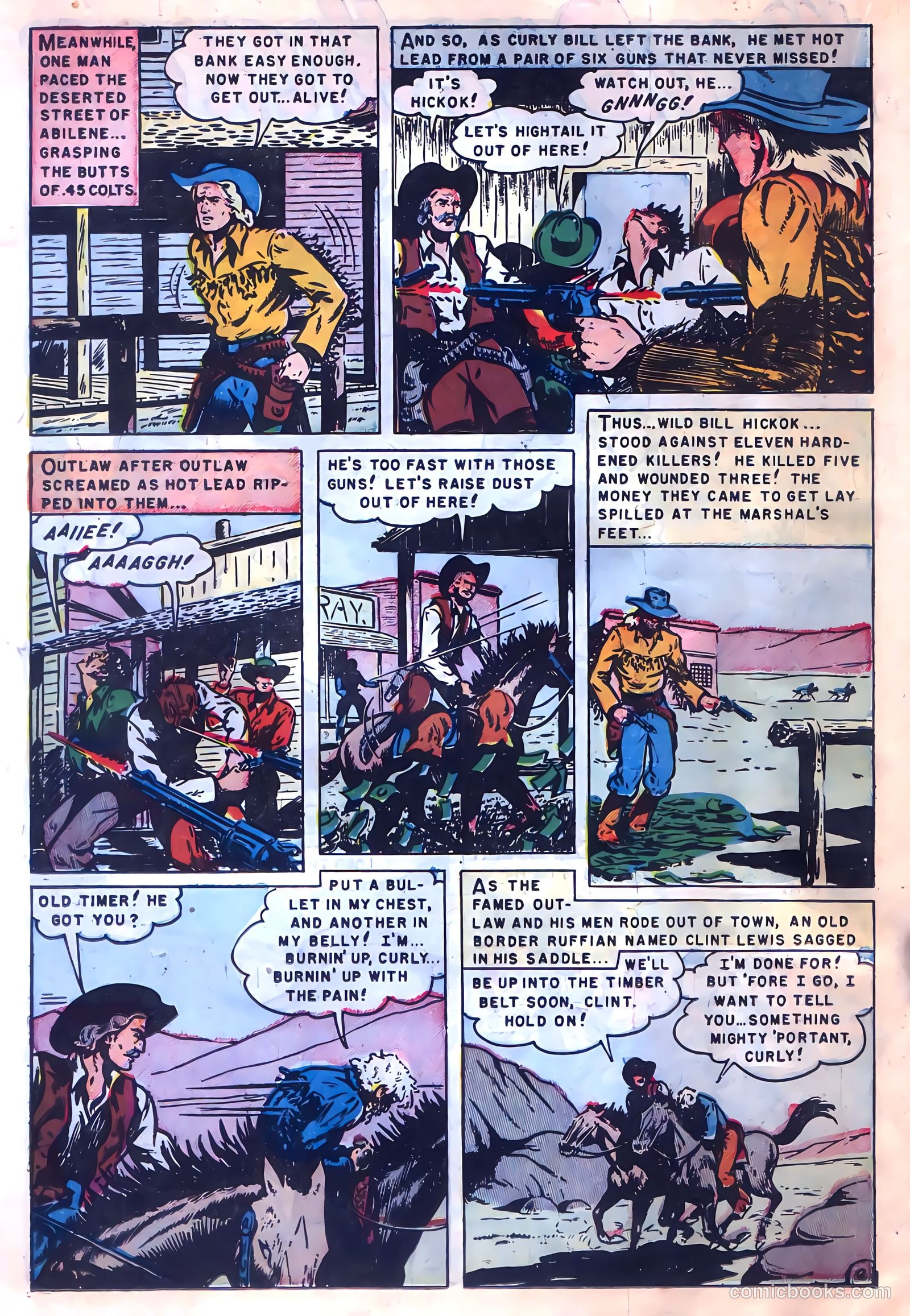 Wild Bill Hickok #9 — page 18 of 36