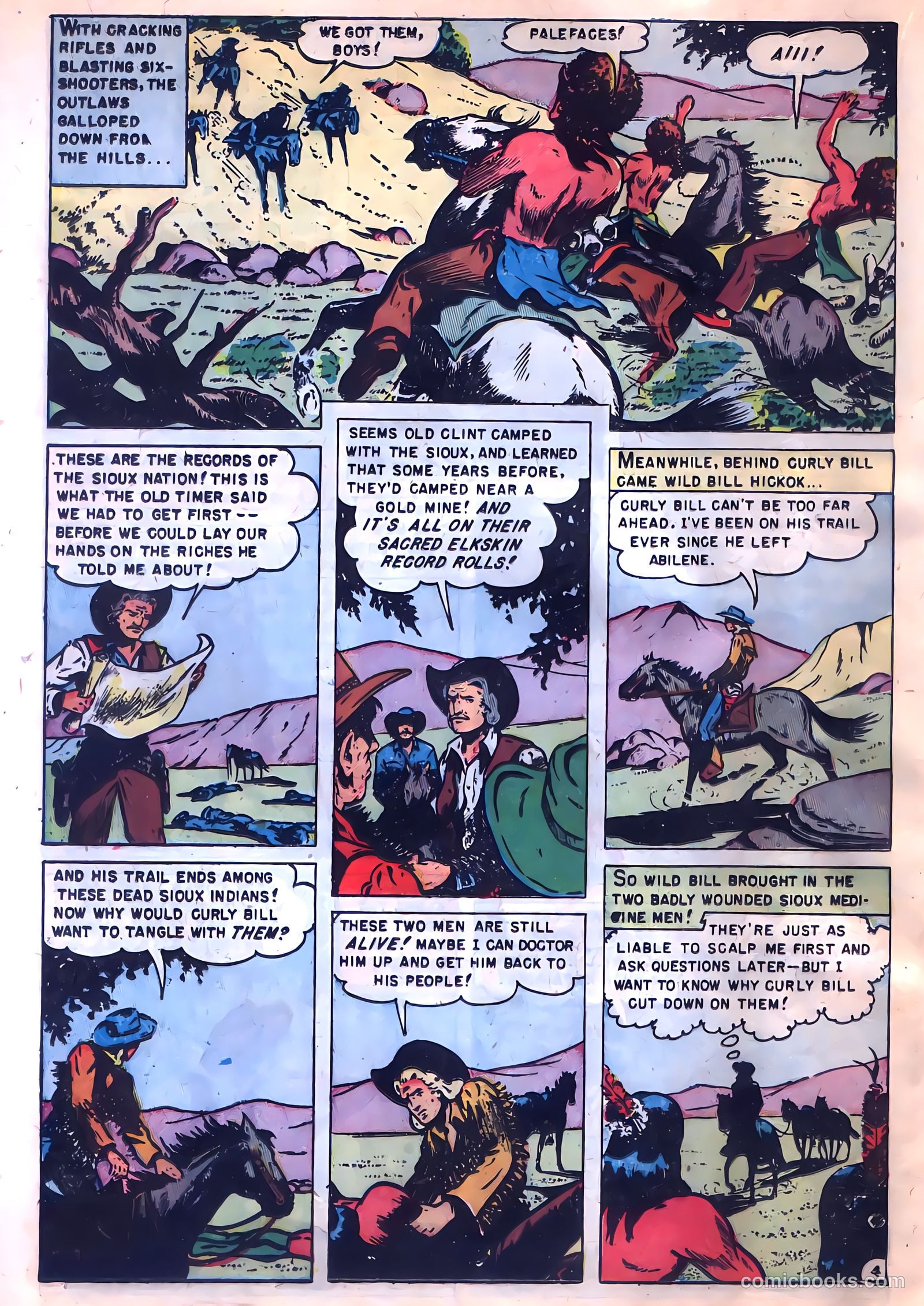 Wild Bill Hickok #9 — page 20 of 36