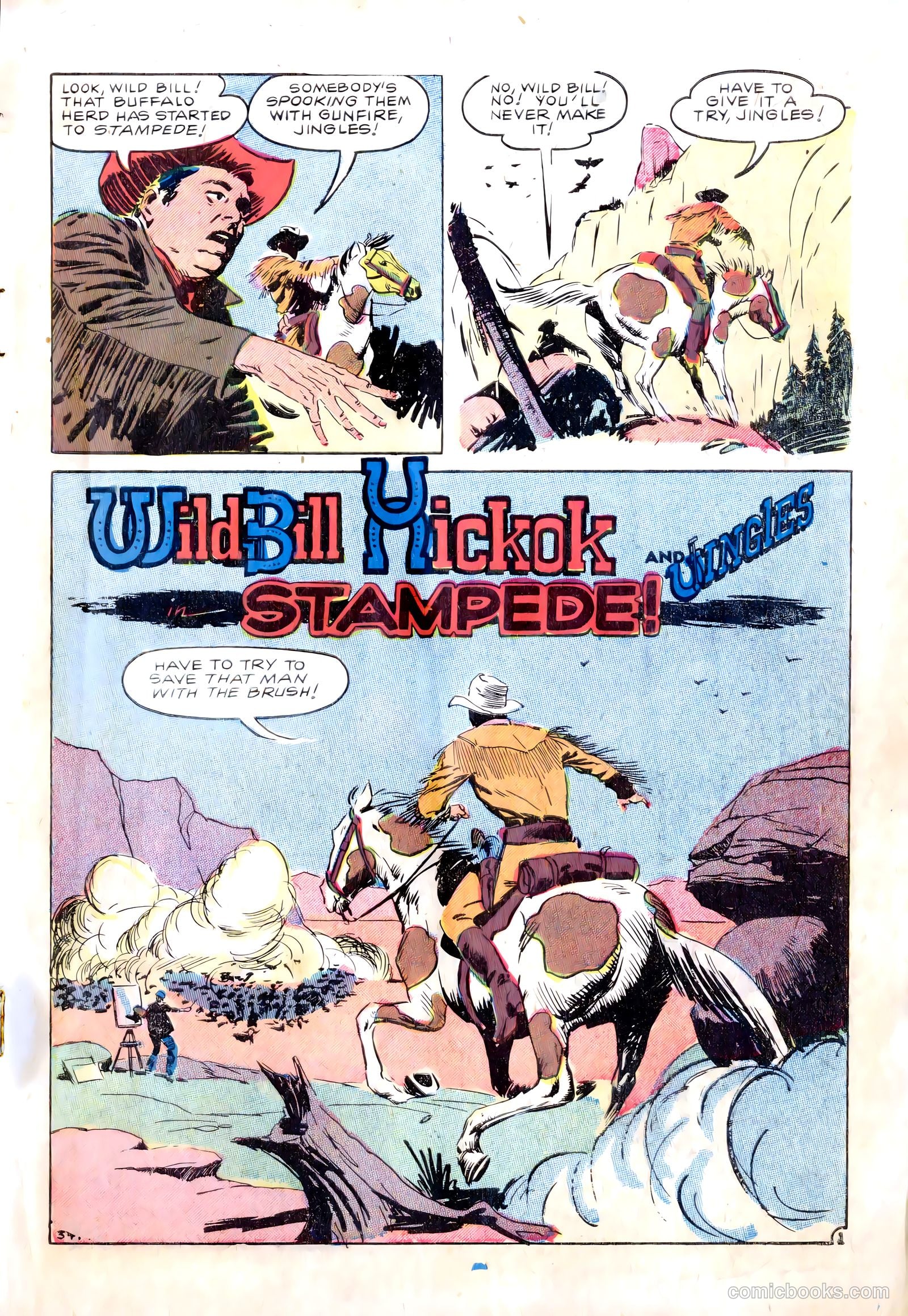 Wild Bill Hickok and Jingles #68 — page 3 of 36