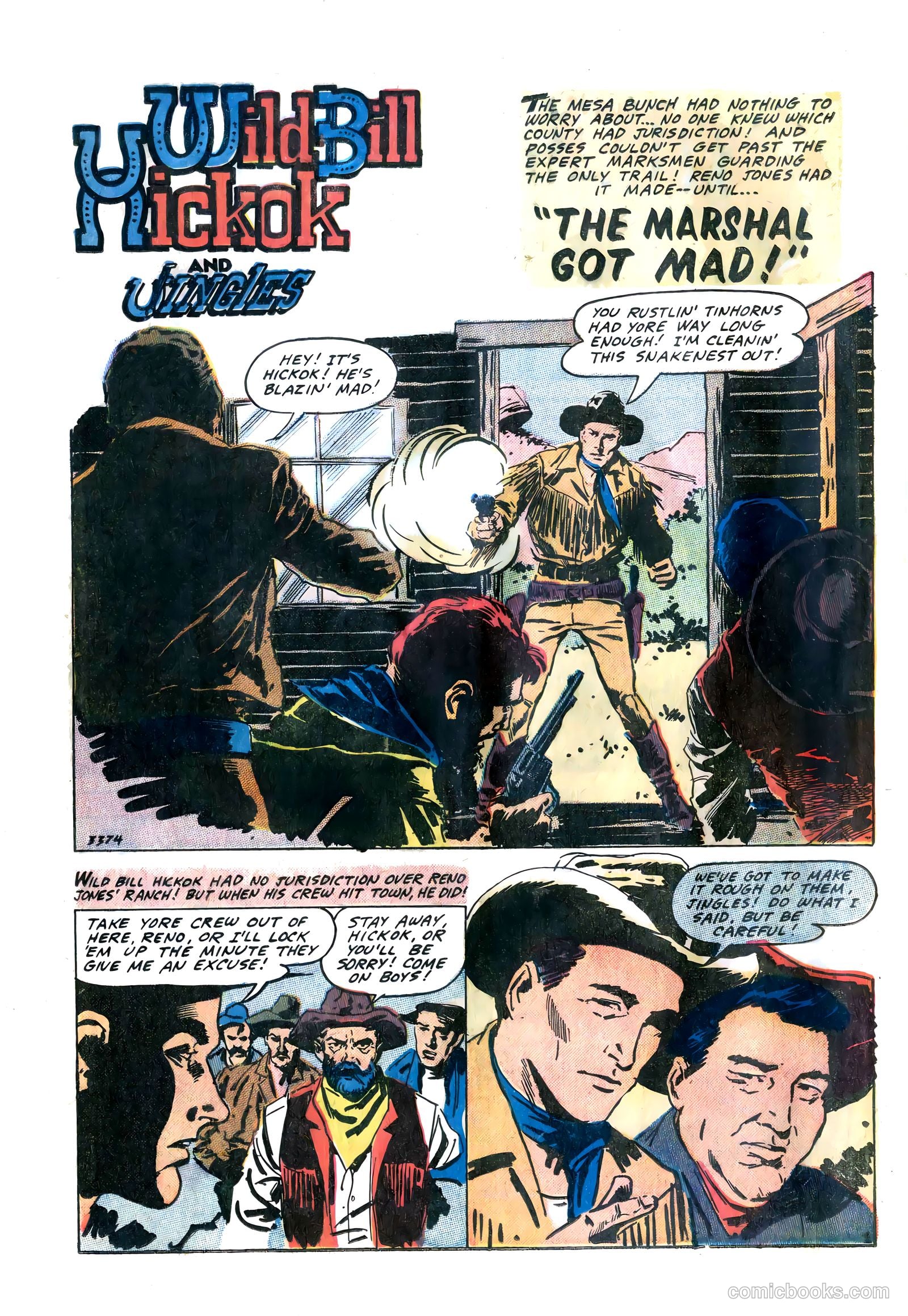 Wild Bill Hickok and Jingles #68 — page 12 of 36