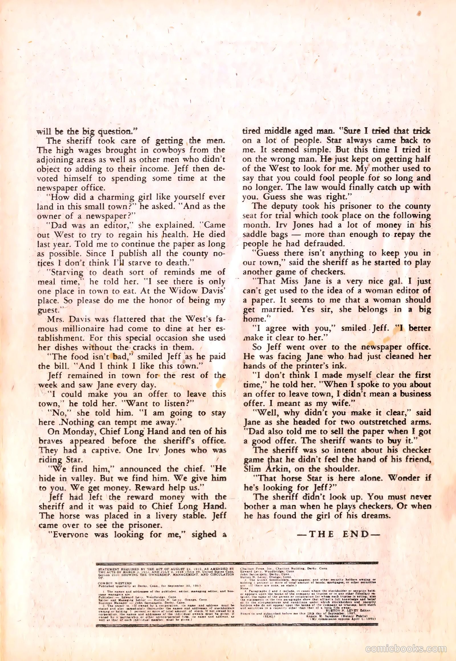 Wild Bill Hickok and Jingles #68 — page 26 of 36