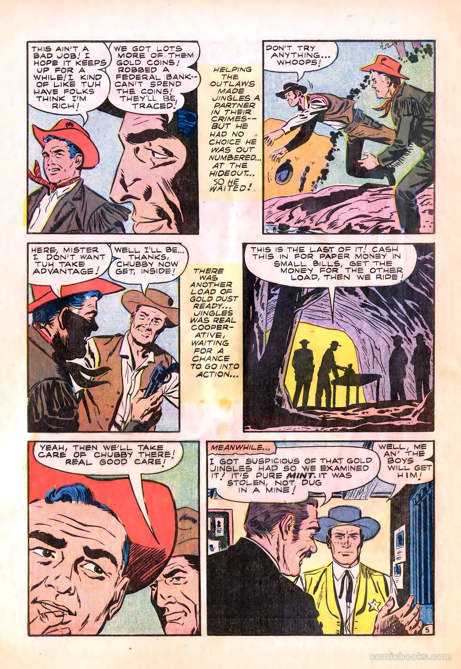 Wild Bill Hickok and Jingles #68 — page 32 of 36