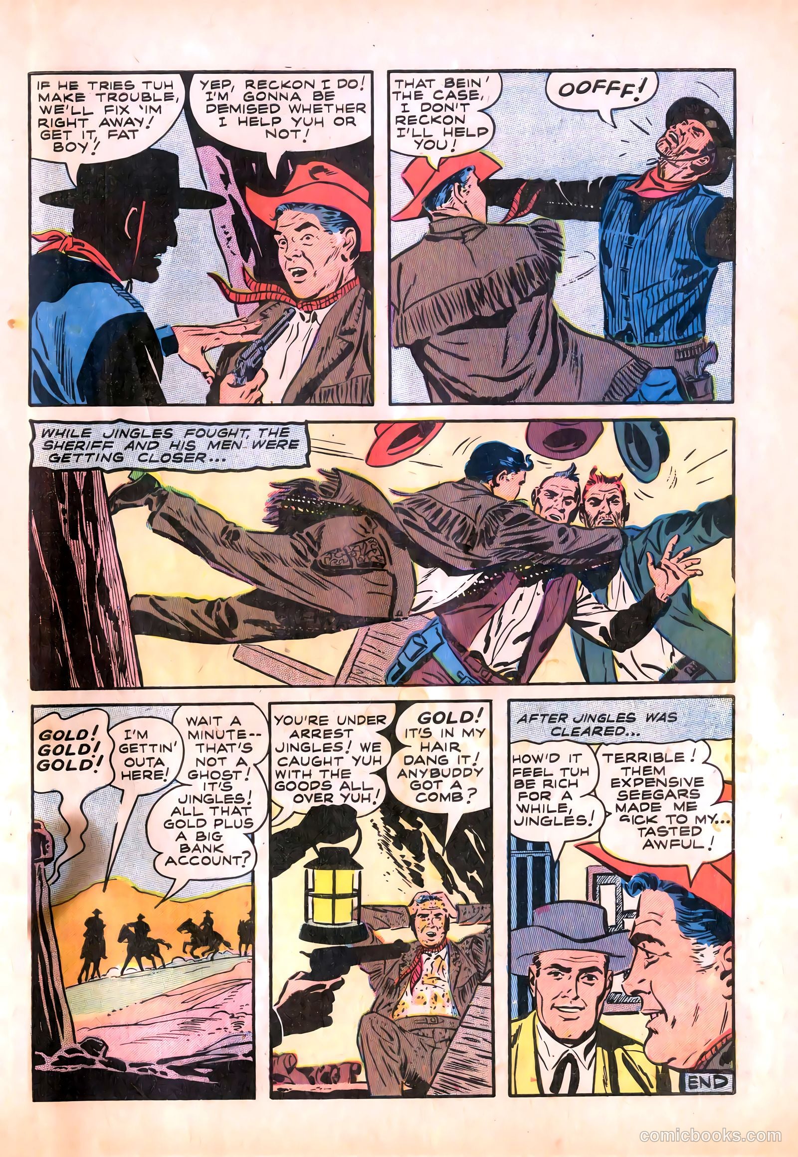 Wild Bill Hickok and Jingles #68 — page 33 of 36