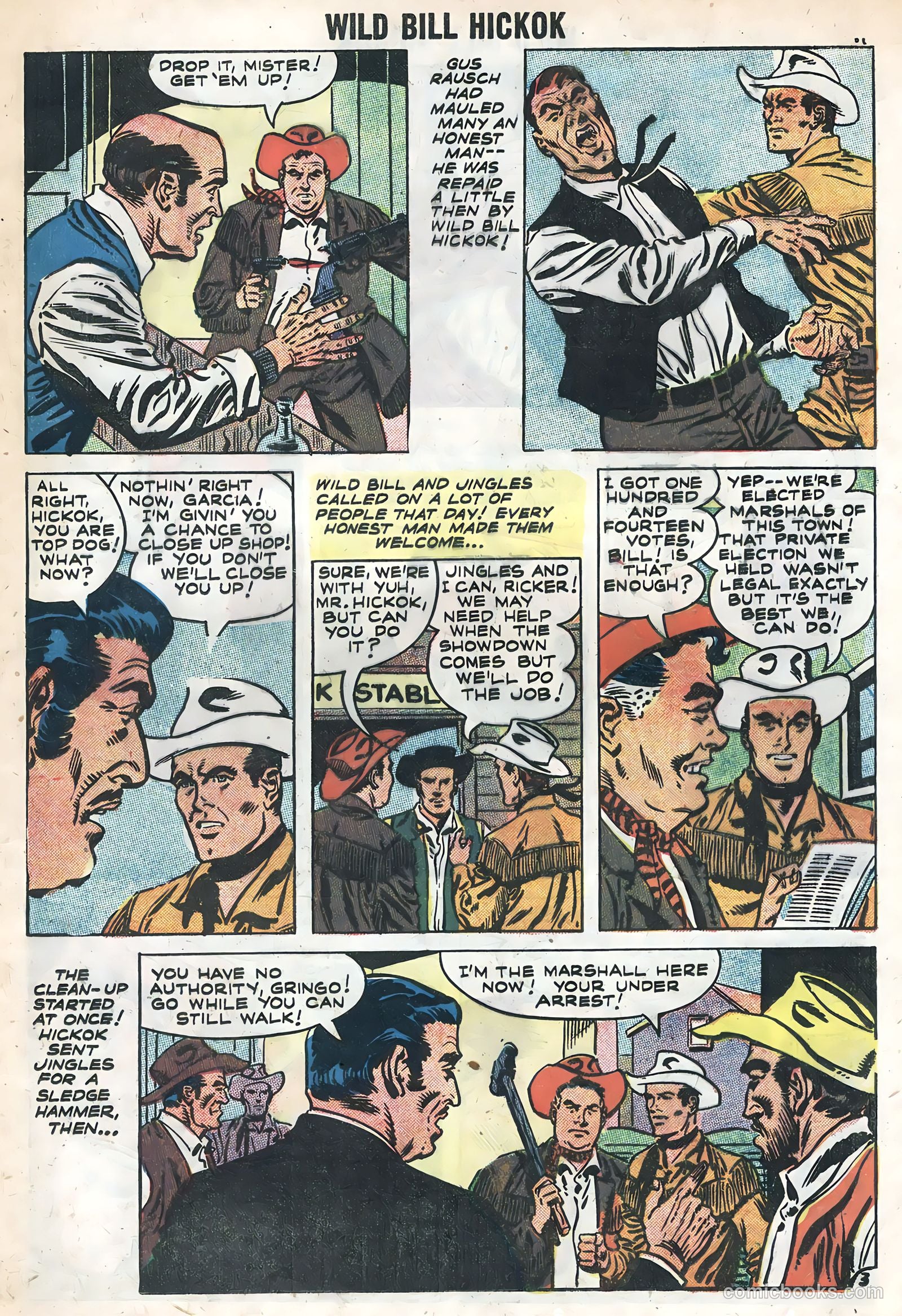 Wild Bill Hickok and Jingles #69 — page 13 of 36