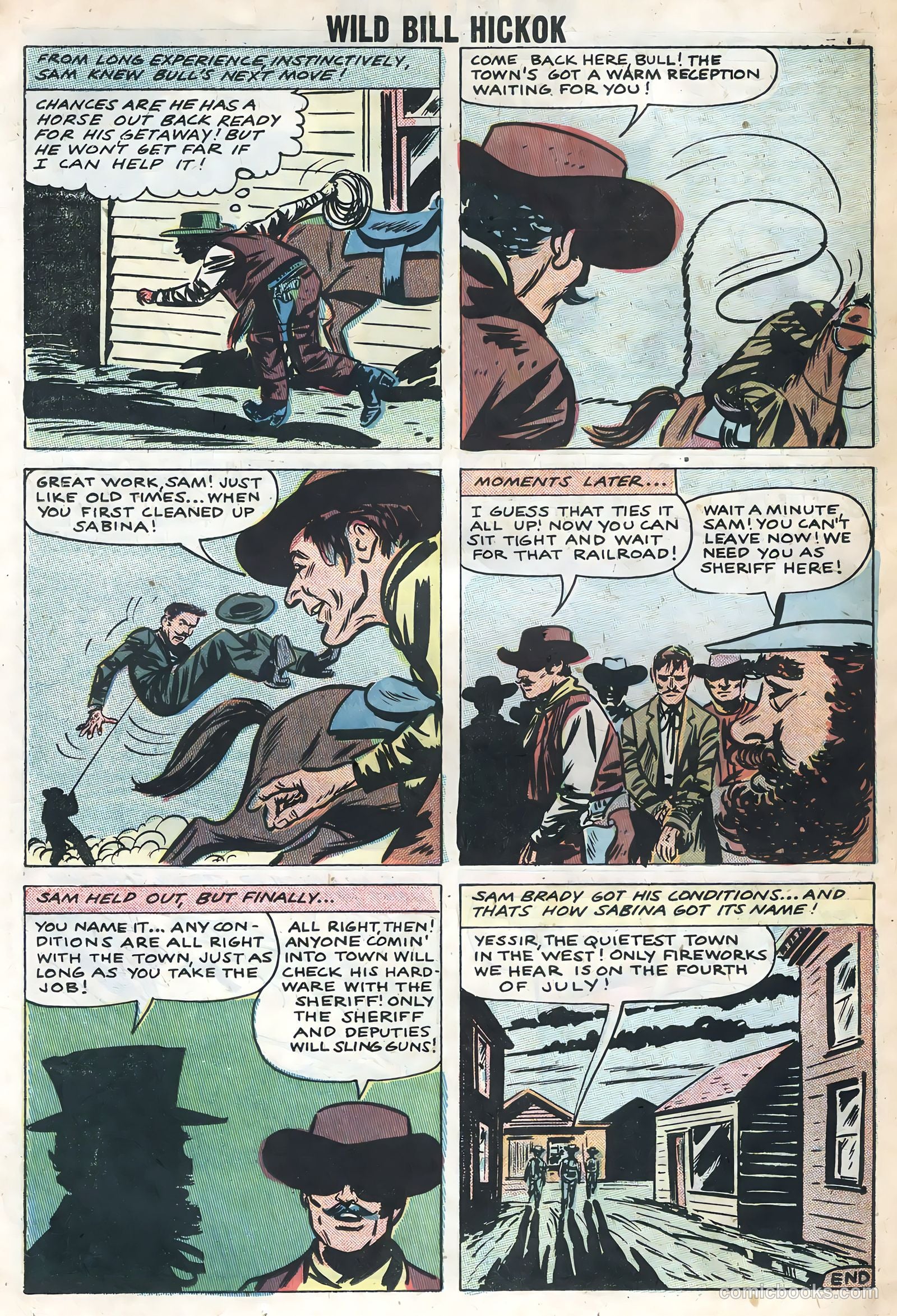 Wild Bill Hickok and Jingles #69 — page 26 of 36