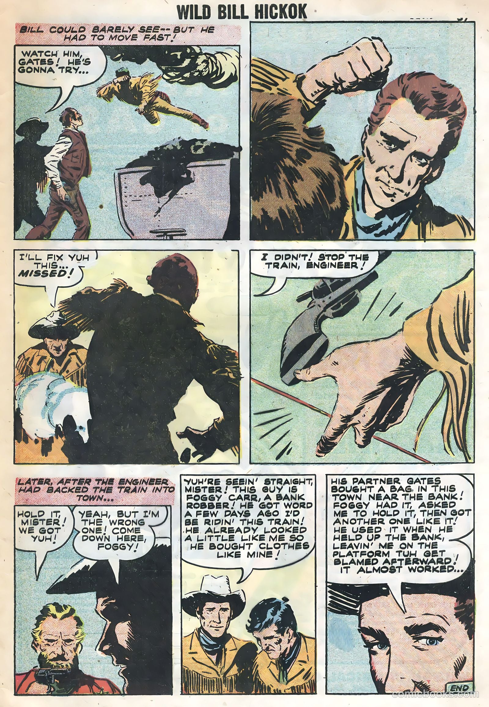 Wild Bill Hickok and Jingles #69 — page 33 of 36