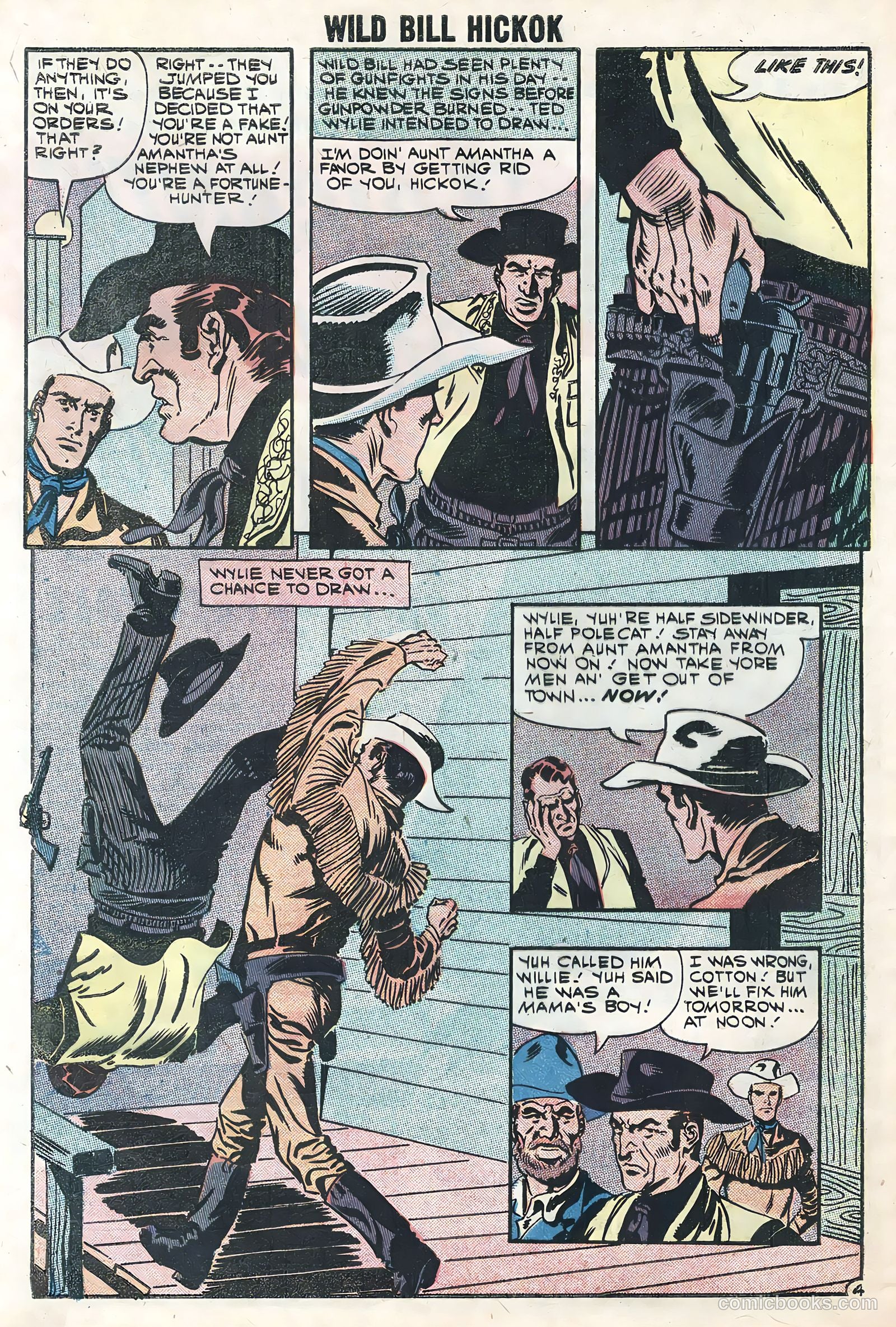 Wild Bill Hickok and Jingles #70 — page 32 of 36