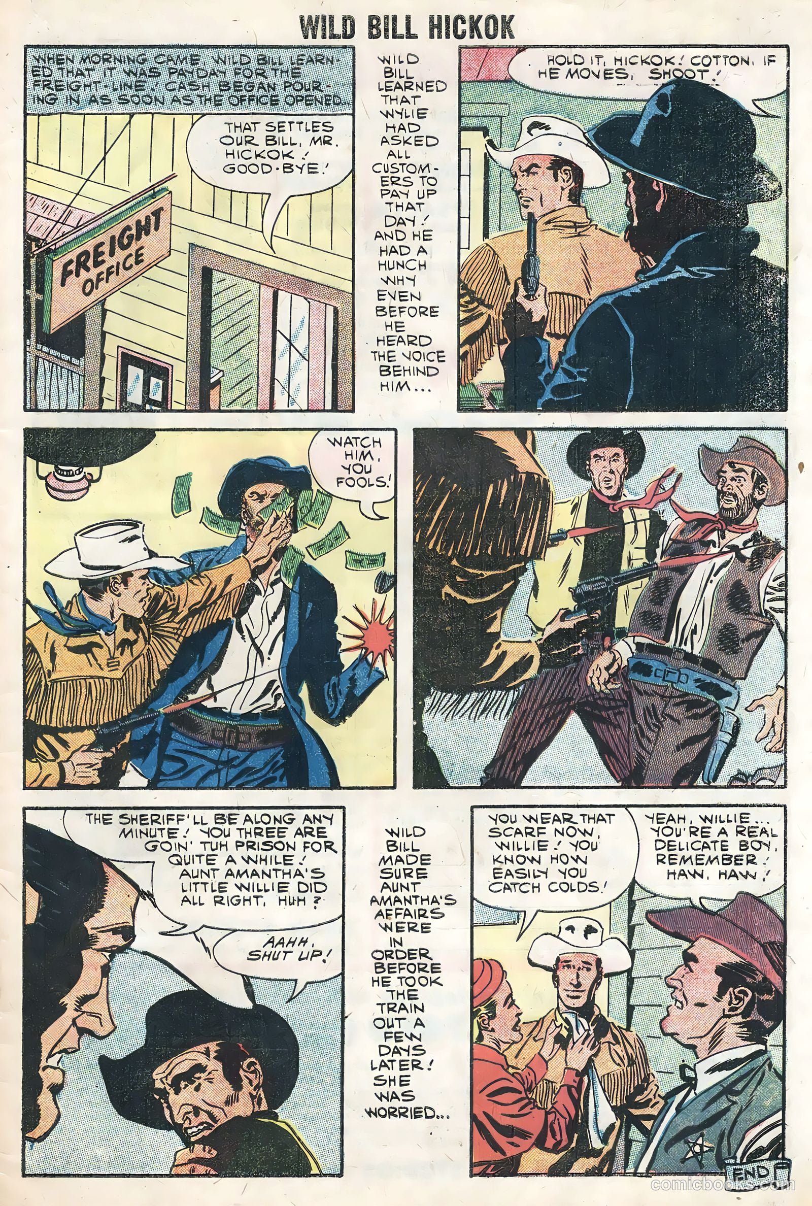 Wild Bill Hickok and Jingles #70 — page 33 of 36
