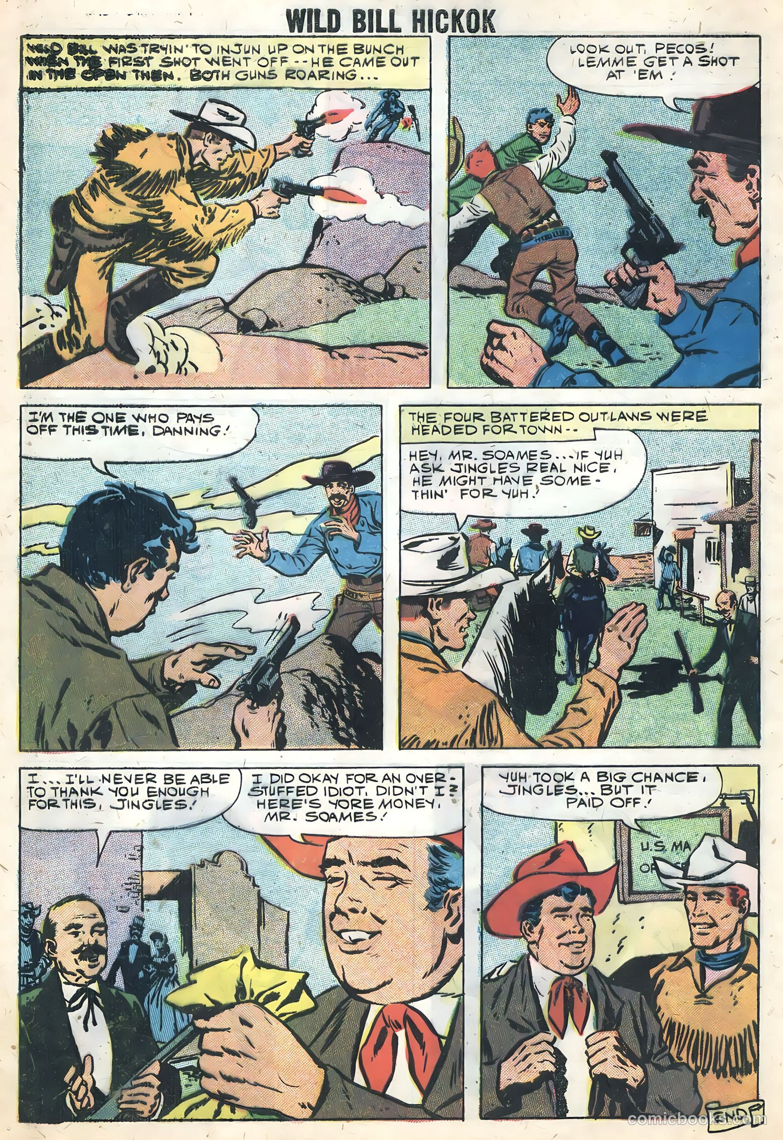 Wild Bill Hickok and Jingles #71 — page 8 of 35