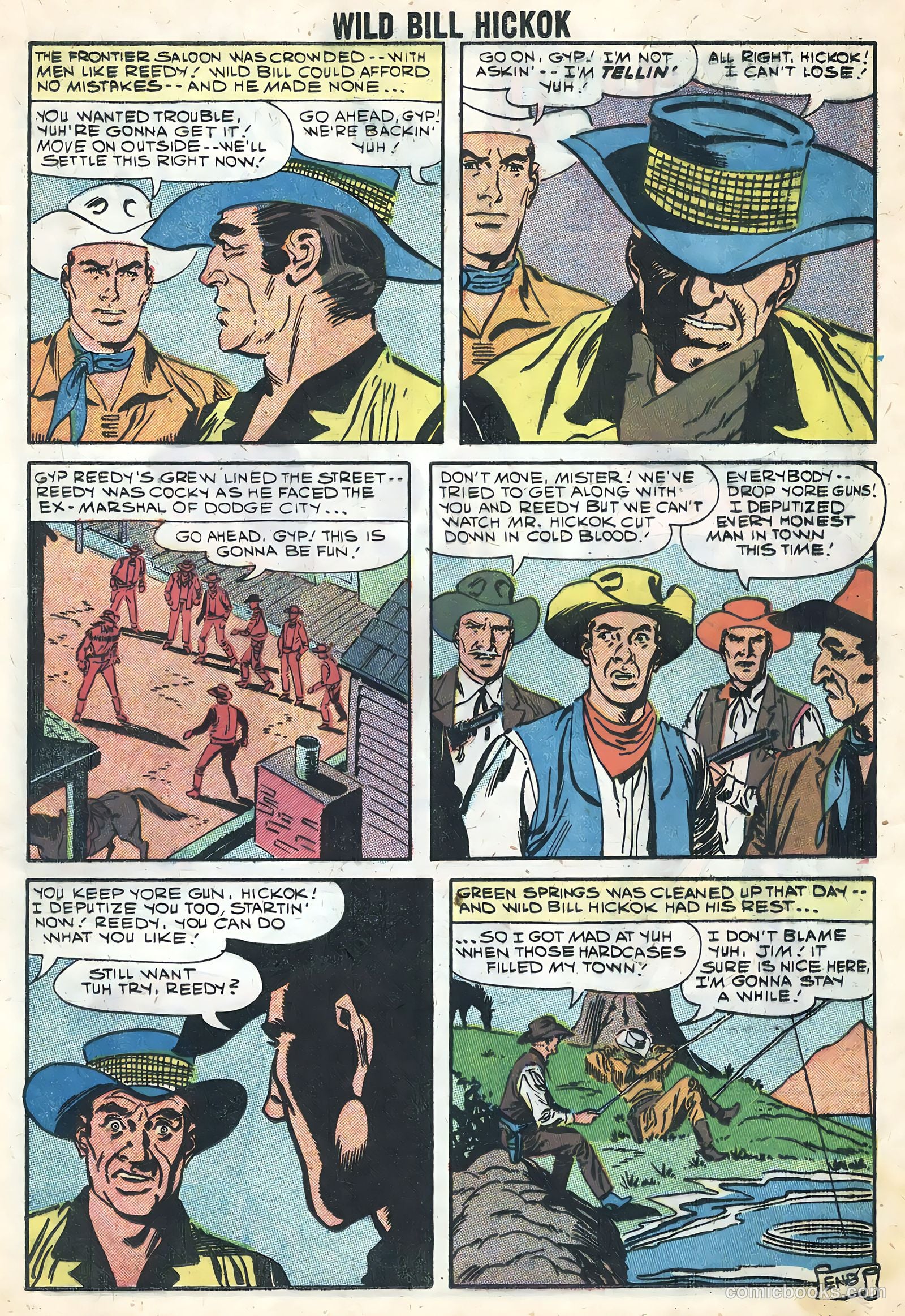 Wild Bill Hickok and Jingles #71 — page 16 of 35