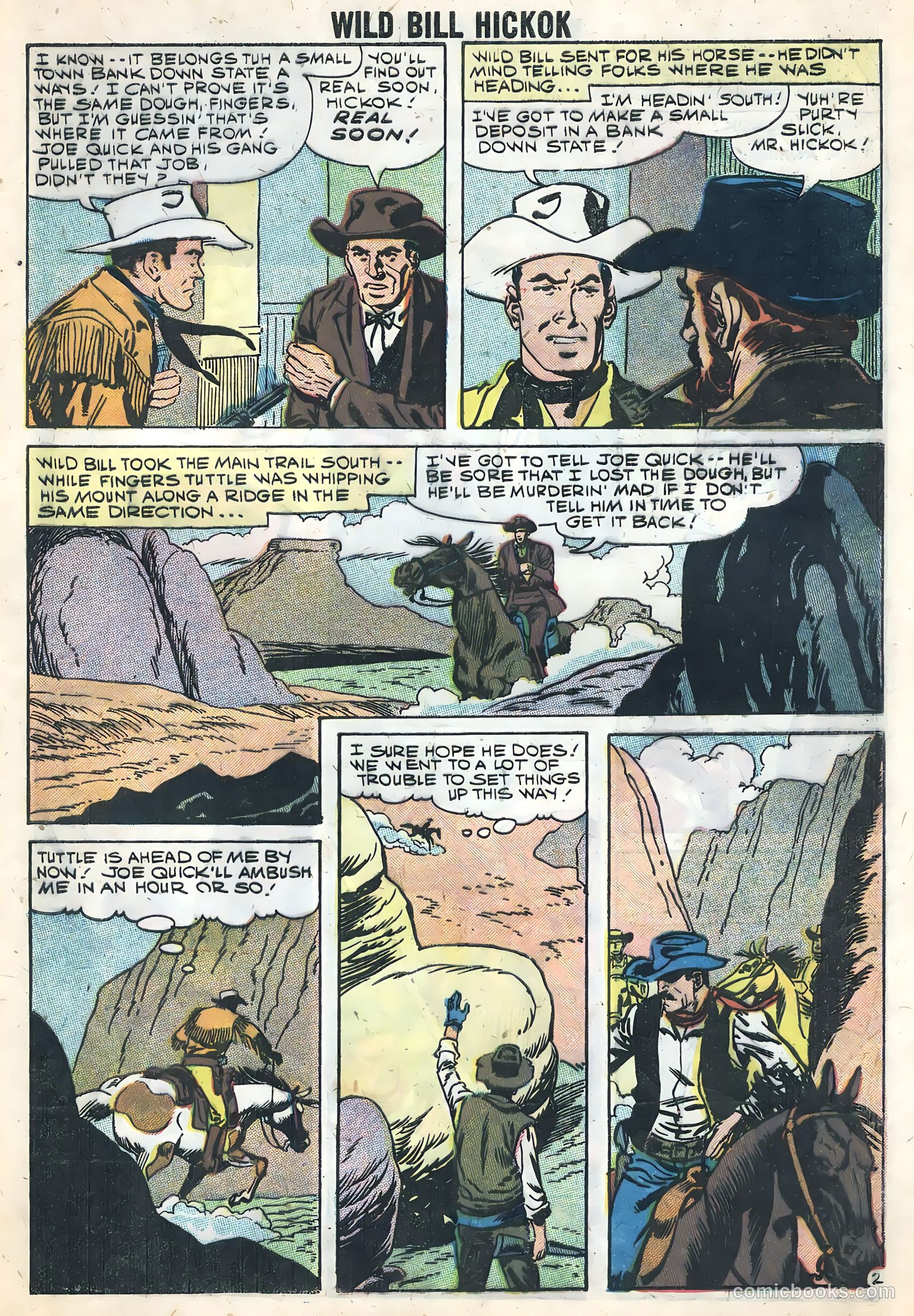 Wild Bill Hickok and Jingles #71 — page 28 of 35