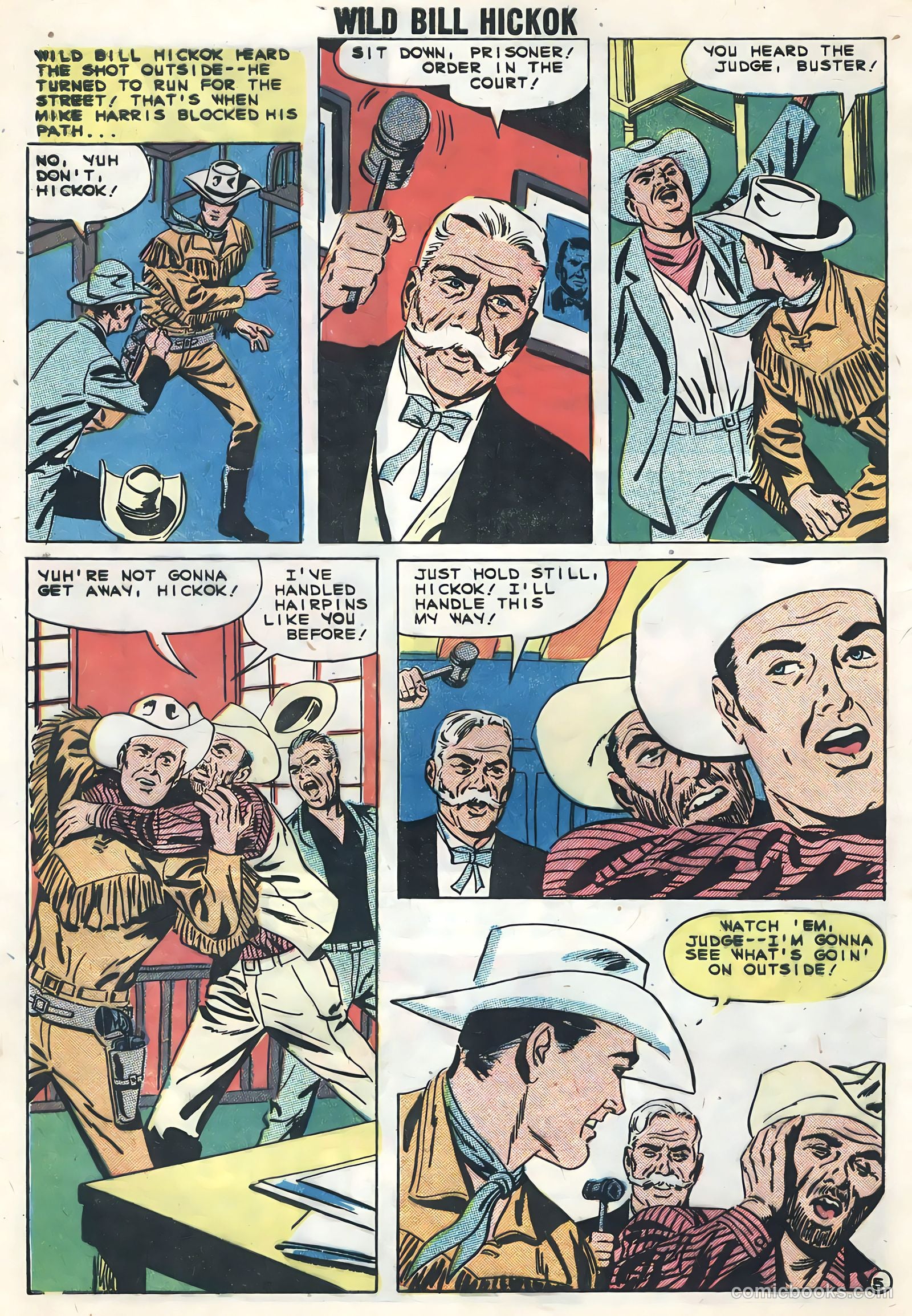 Wild Bill Hickok and Jingles #72 — page 8 of 36