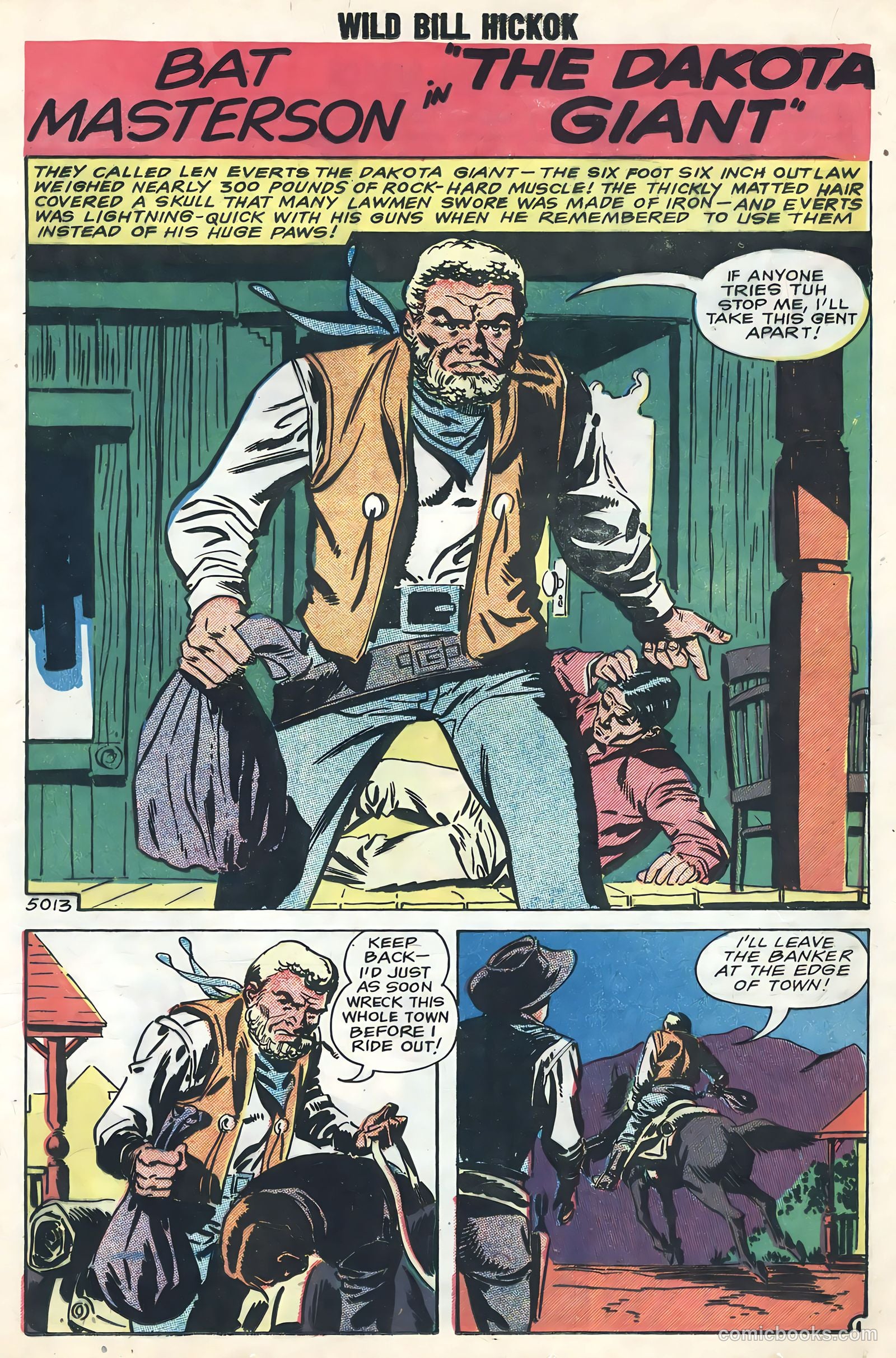 Wild Bill Hickok and Jingles #72 — page 13 of 36