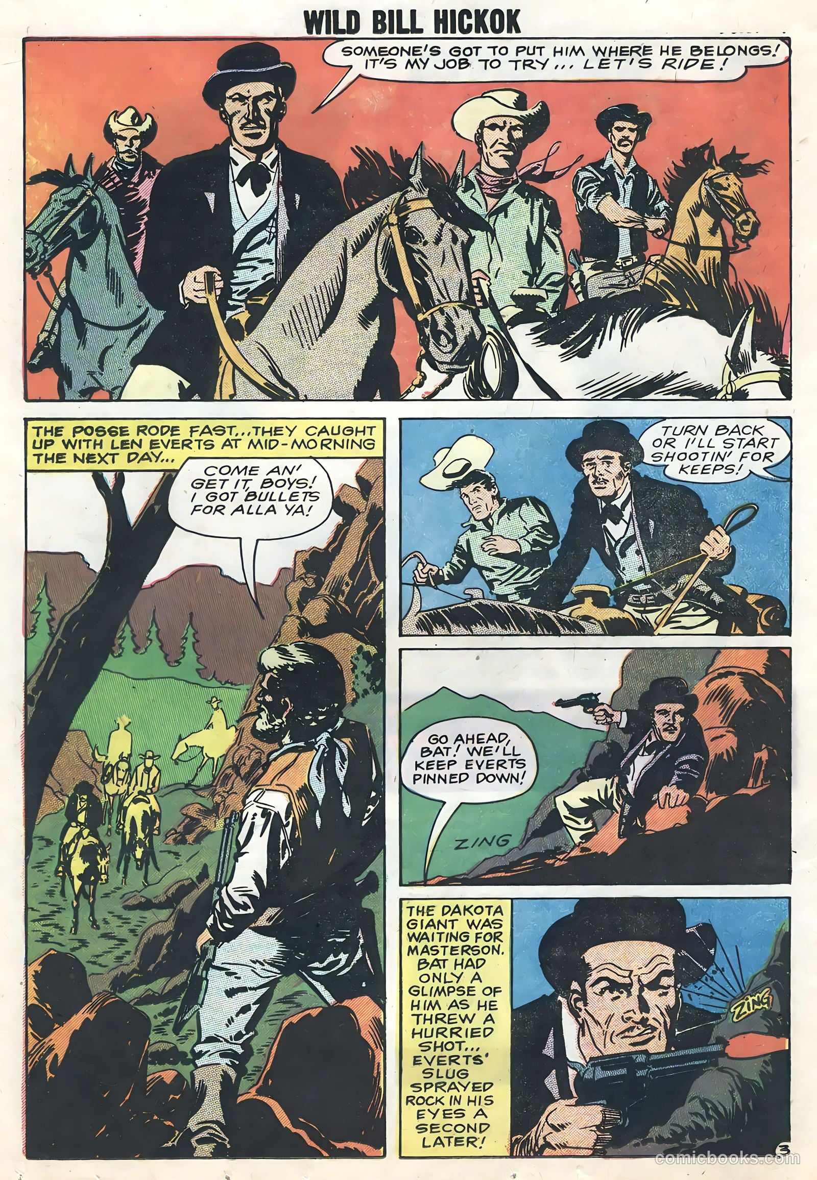 Wild Bill Hickok and Jingles #72 — page 16 of 36