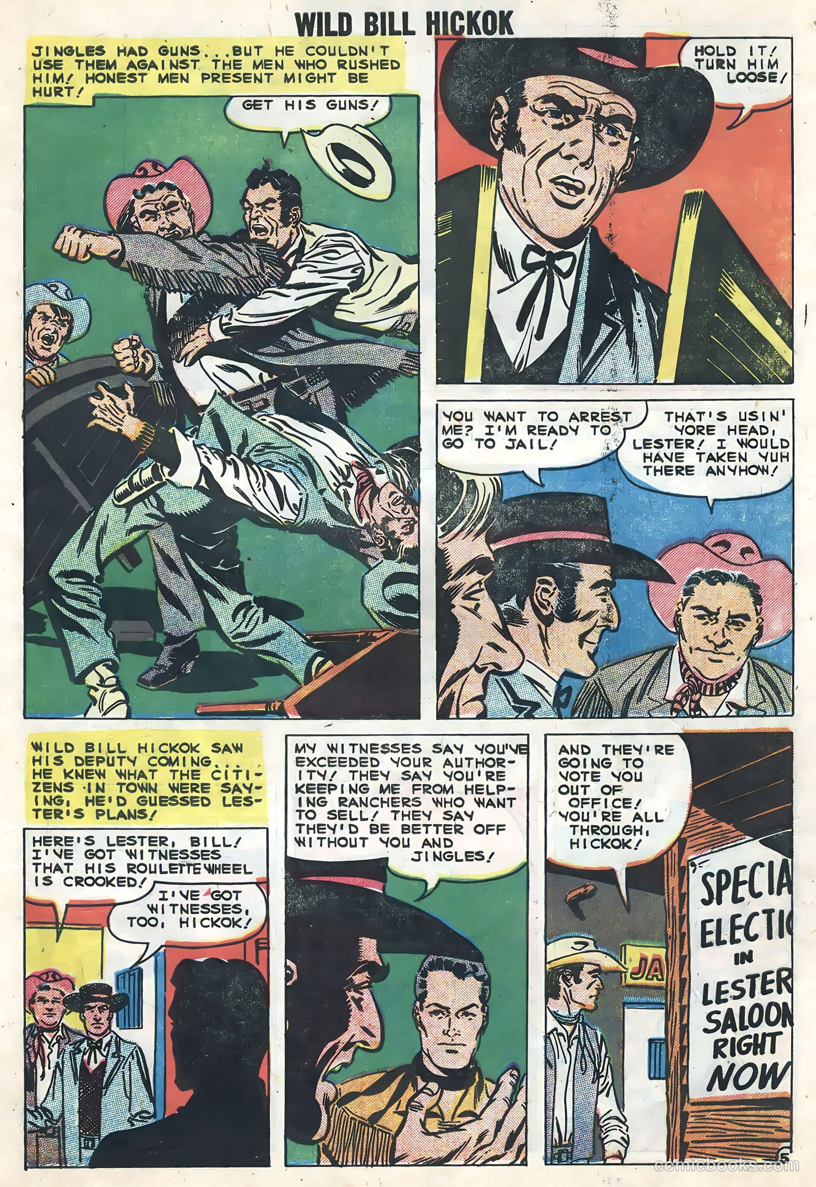 Wild Bill Hickok and Jingles #72 — page 27 of 36