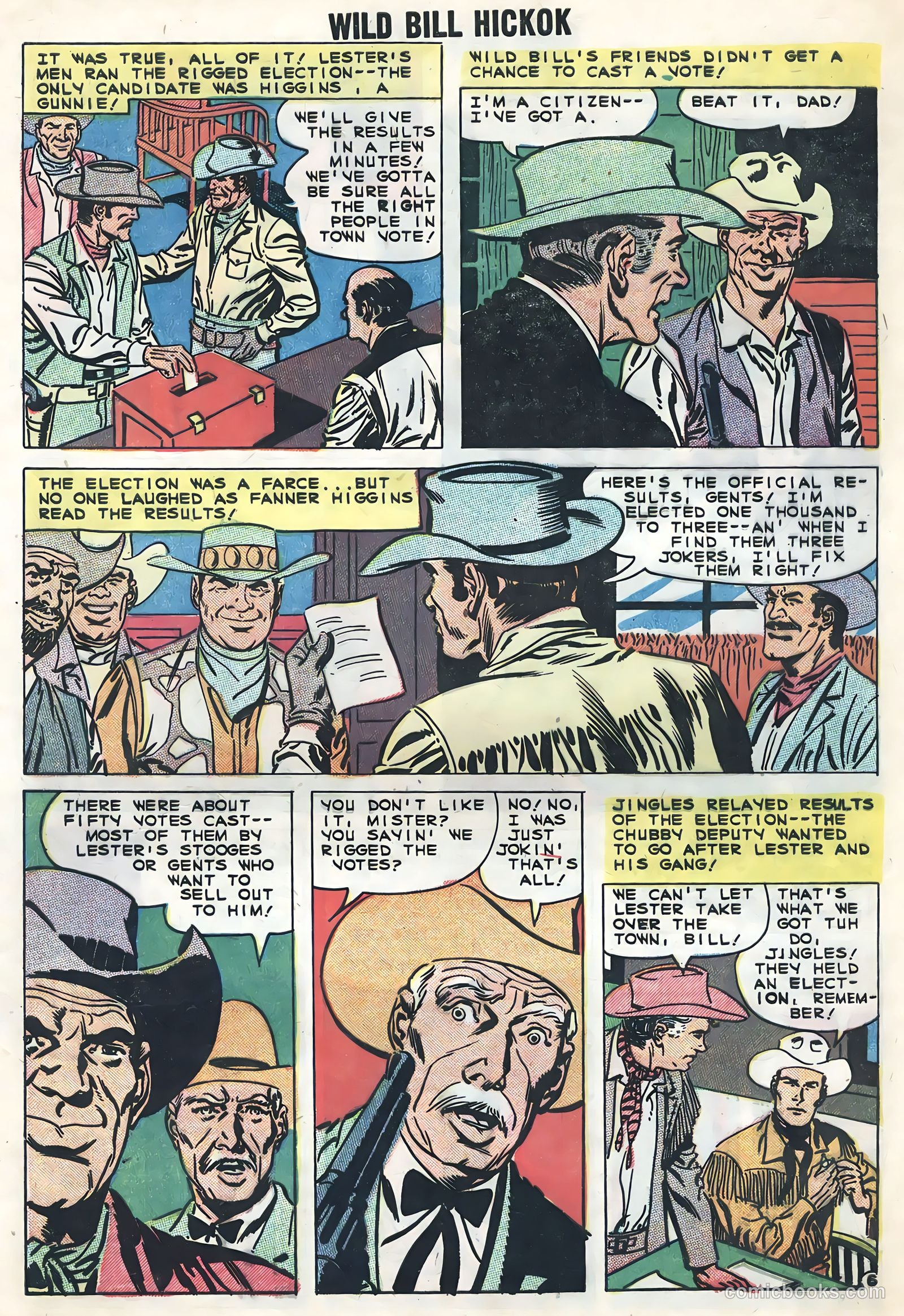 Wild Bill Hickok and Jingles #72 — page 28 of 36