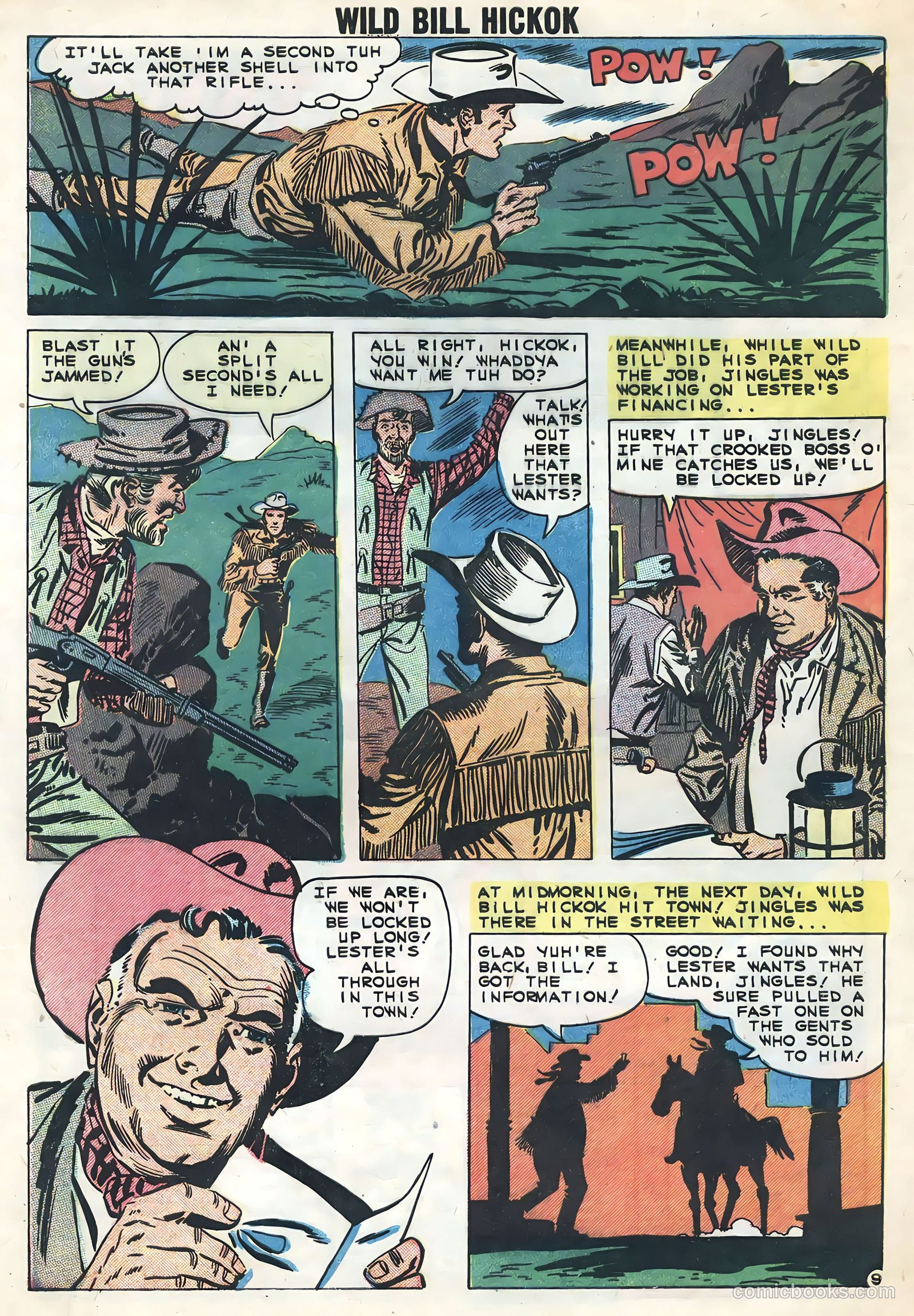 Wild Bill Hickok and Jingles #72 — page 32 of 36