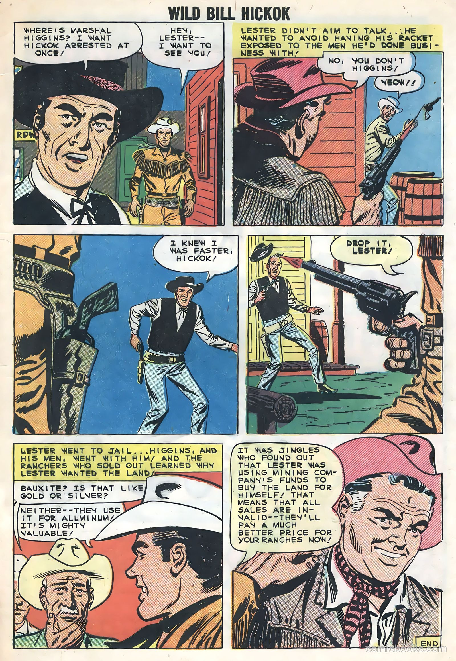 Wild Bill Hickok and Jingles #72 — page 33 of 36