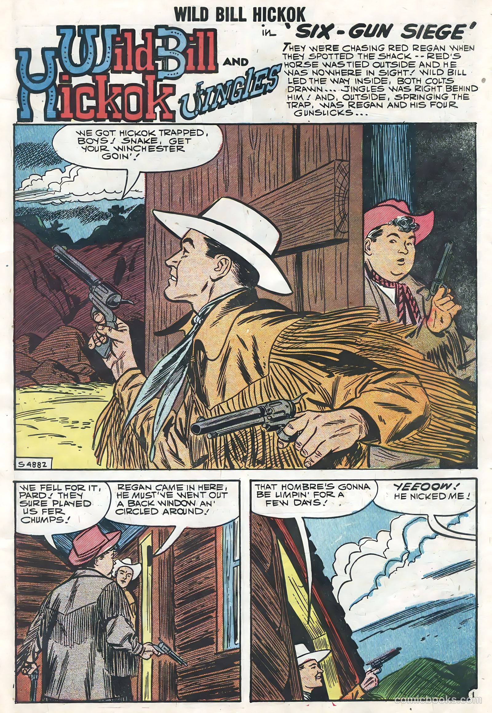 Wild Bill Hickok and Jingles #73 — page 3 of 36