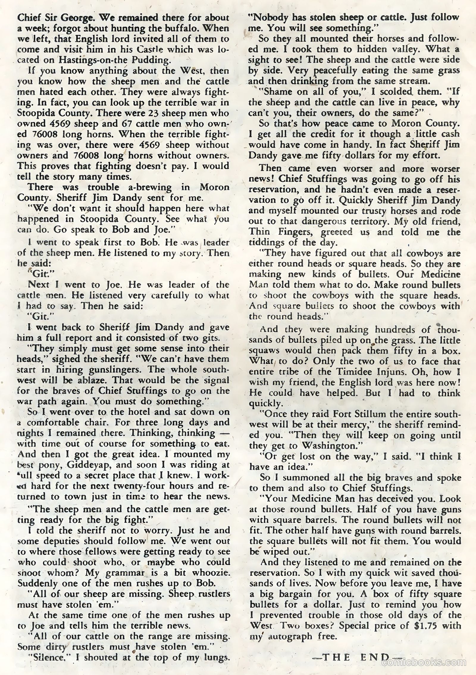 Wild Bill Hickok and Jingles #73 — page 24 of 36
