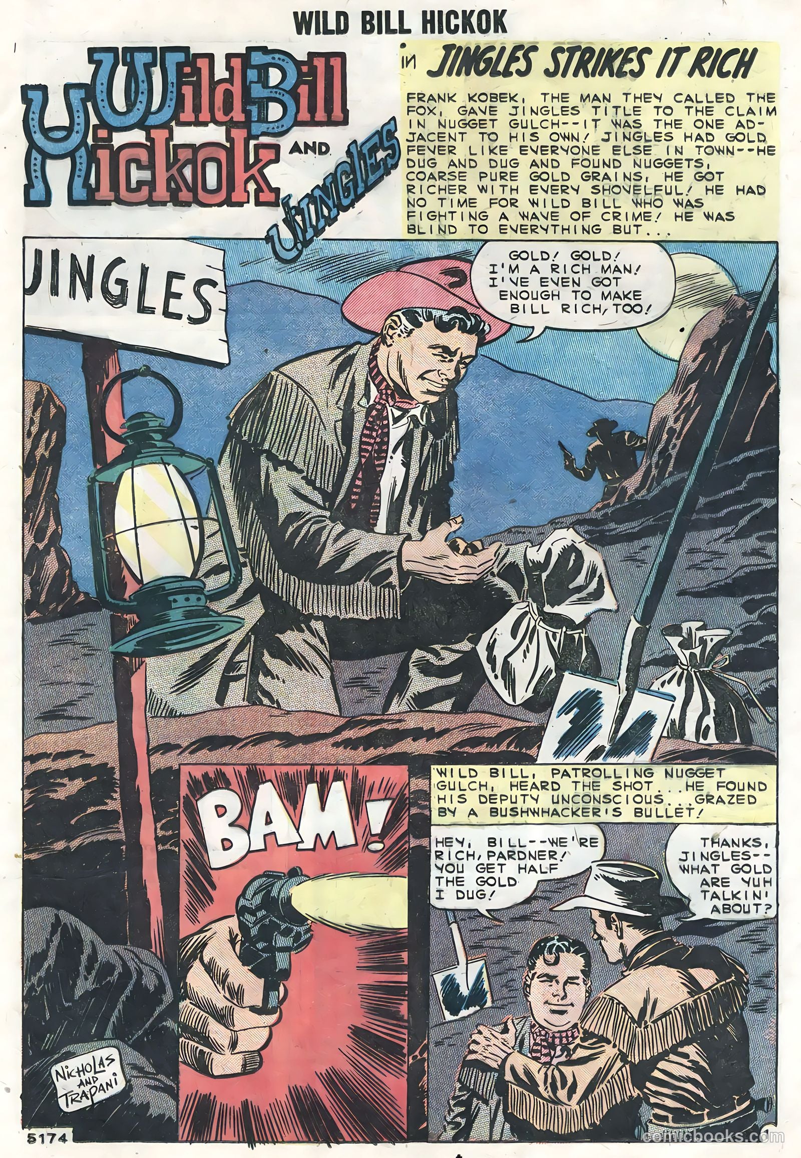 Wild Bill Hickok and Jingles #73 — page 25 of 36